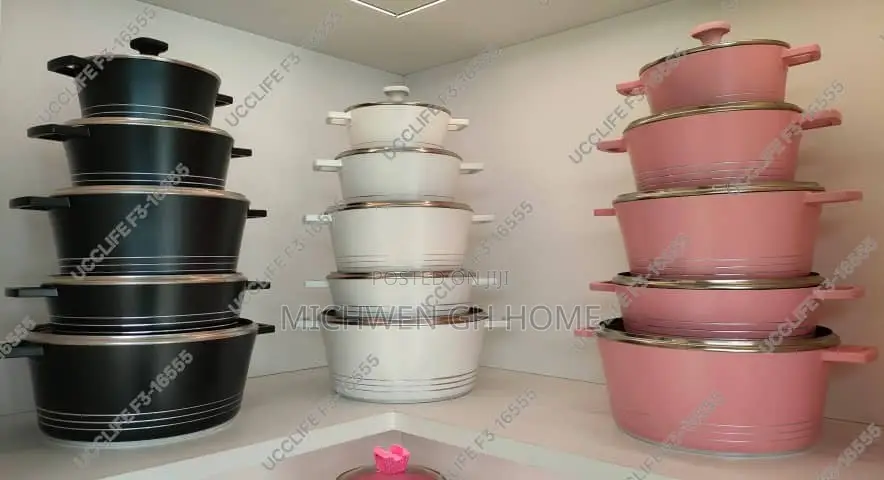 Ucc 10pcs Nonstick Cookware