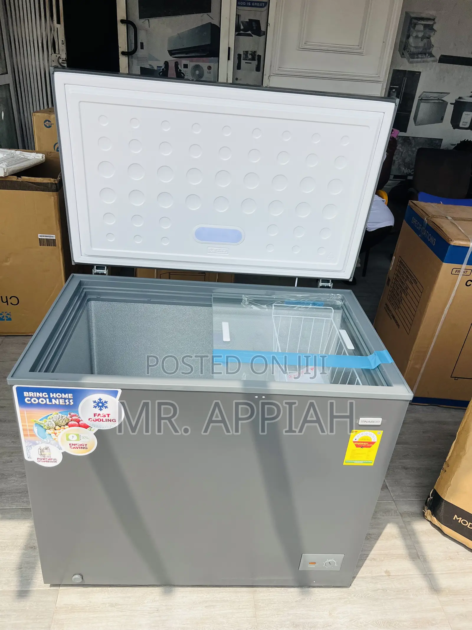 Extremely Affordable Nasco Single Door Chest Freezer