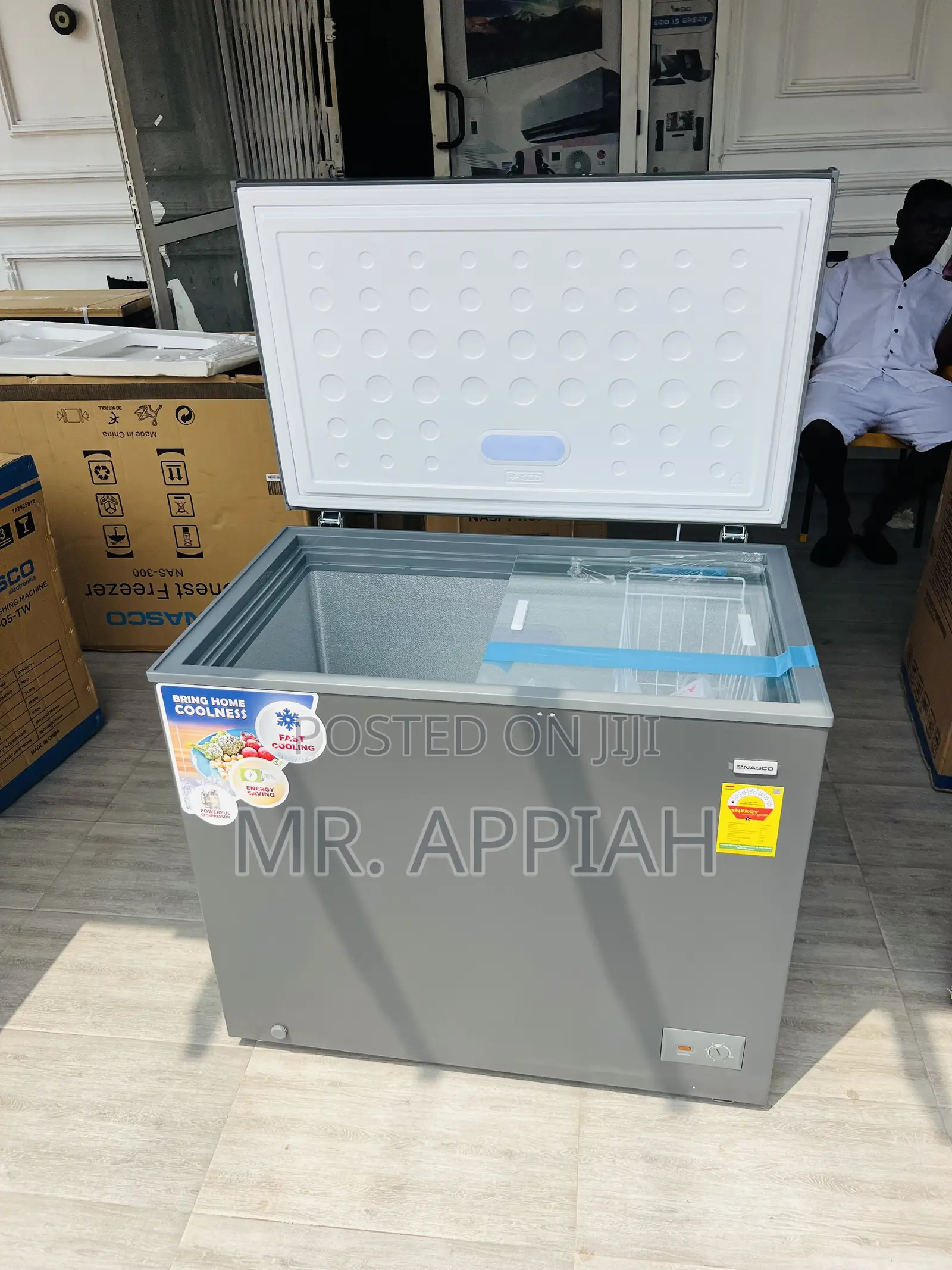 Extremely Affordable Nasco Single Door Chest Freezer