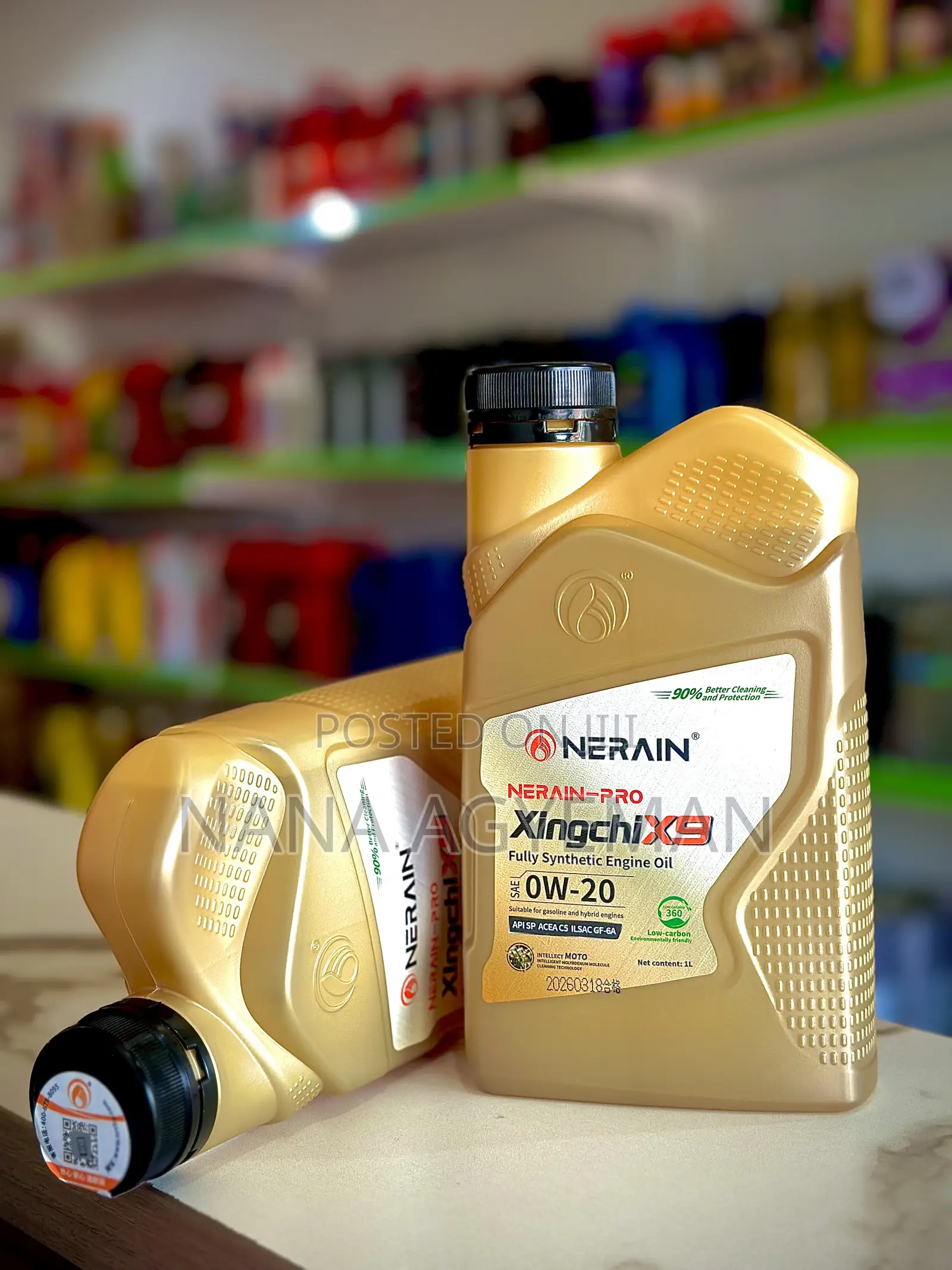 Nerrain Engine Oil 0w-20
