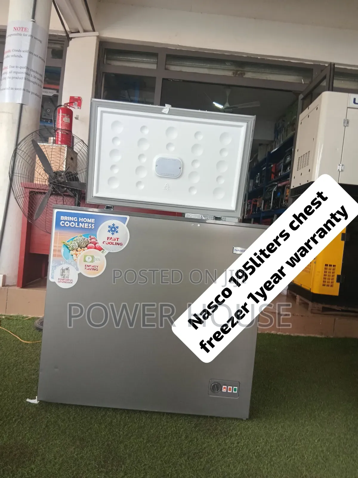 NASCO 200L Chest Freezer Brand New High Quality Deep Freezer for Home