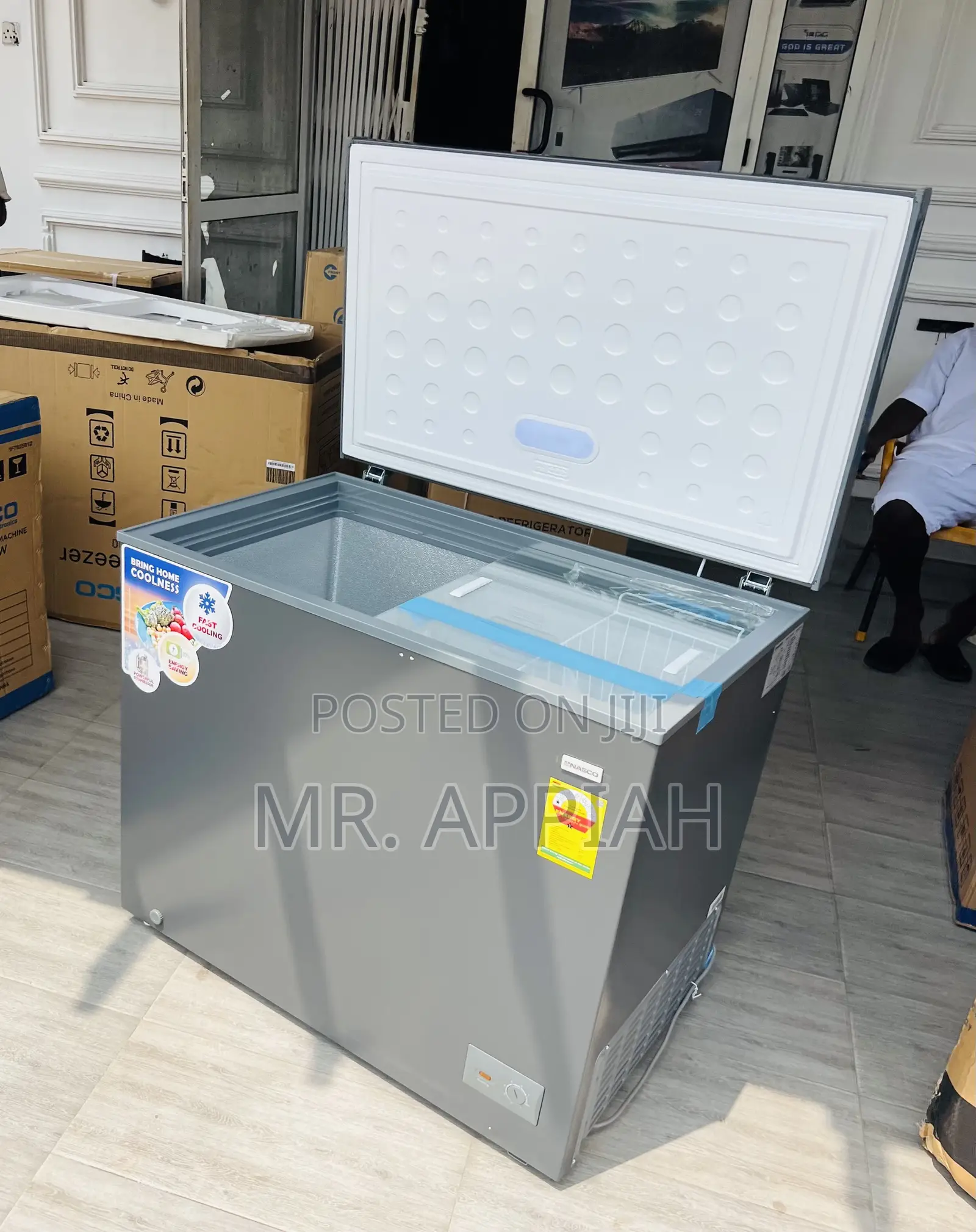 Super Affordable Nasco Single Door Freezer(Nas300fl)Nas300fl
