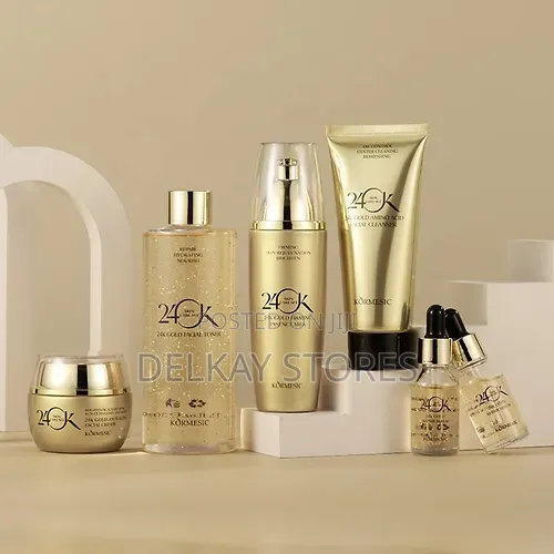  Gold Luxury Skin Care Set – Firming,Hyd Brightening Collection