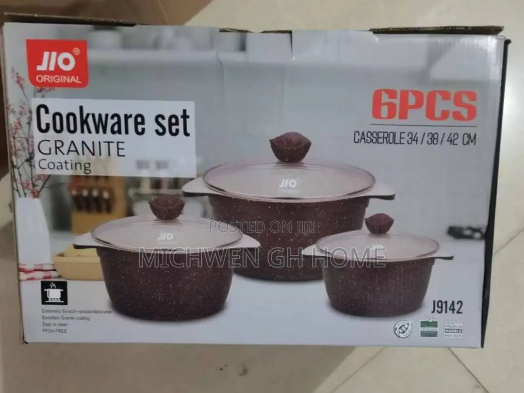 JIO 6pcs Cookware Set