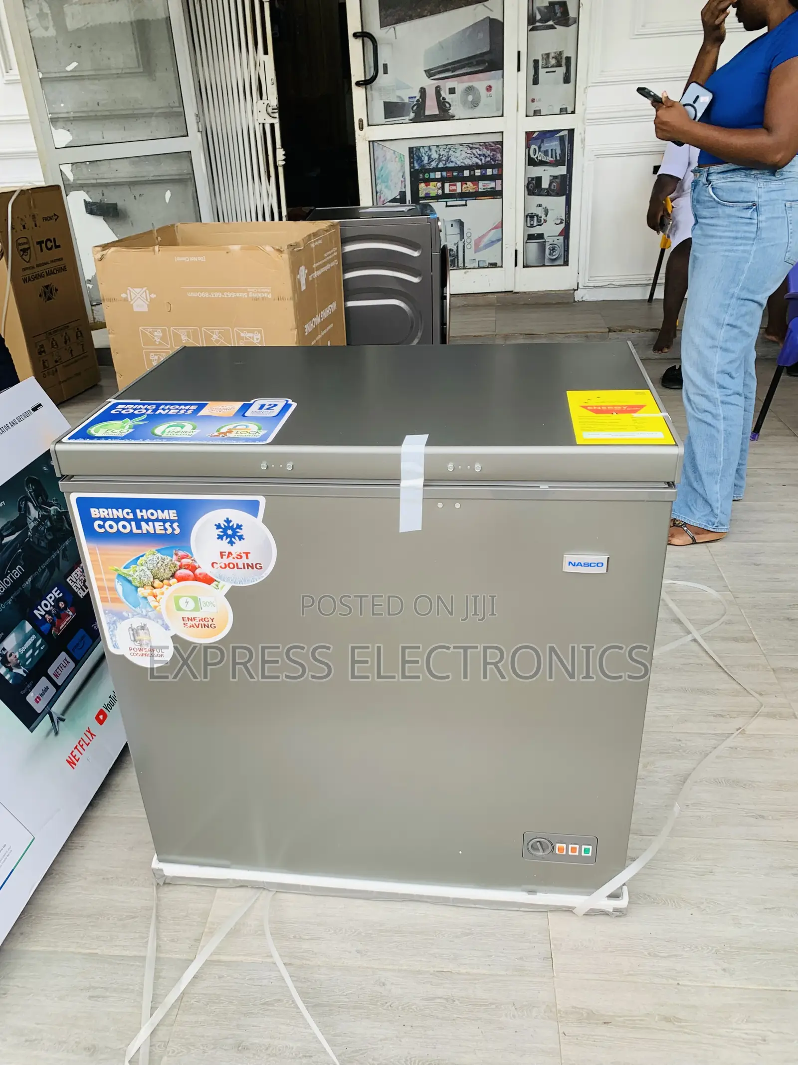 Call and Order Nasco 198Ltrs Chest Freezer (NAS-230SK)