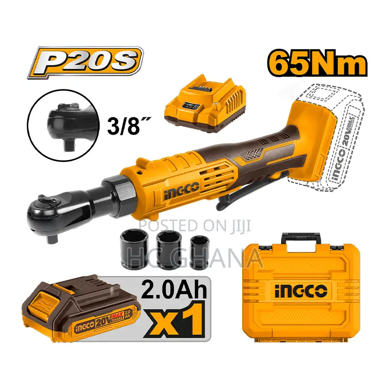 INGCO Cordless Drive Ratchet - CDRLI20652