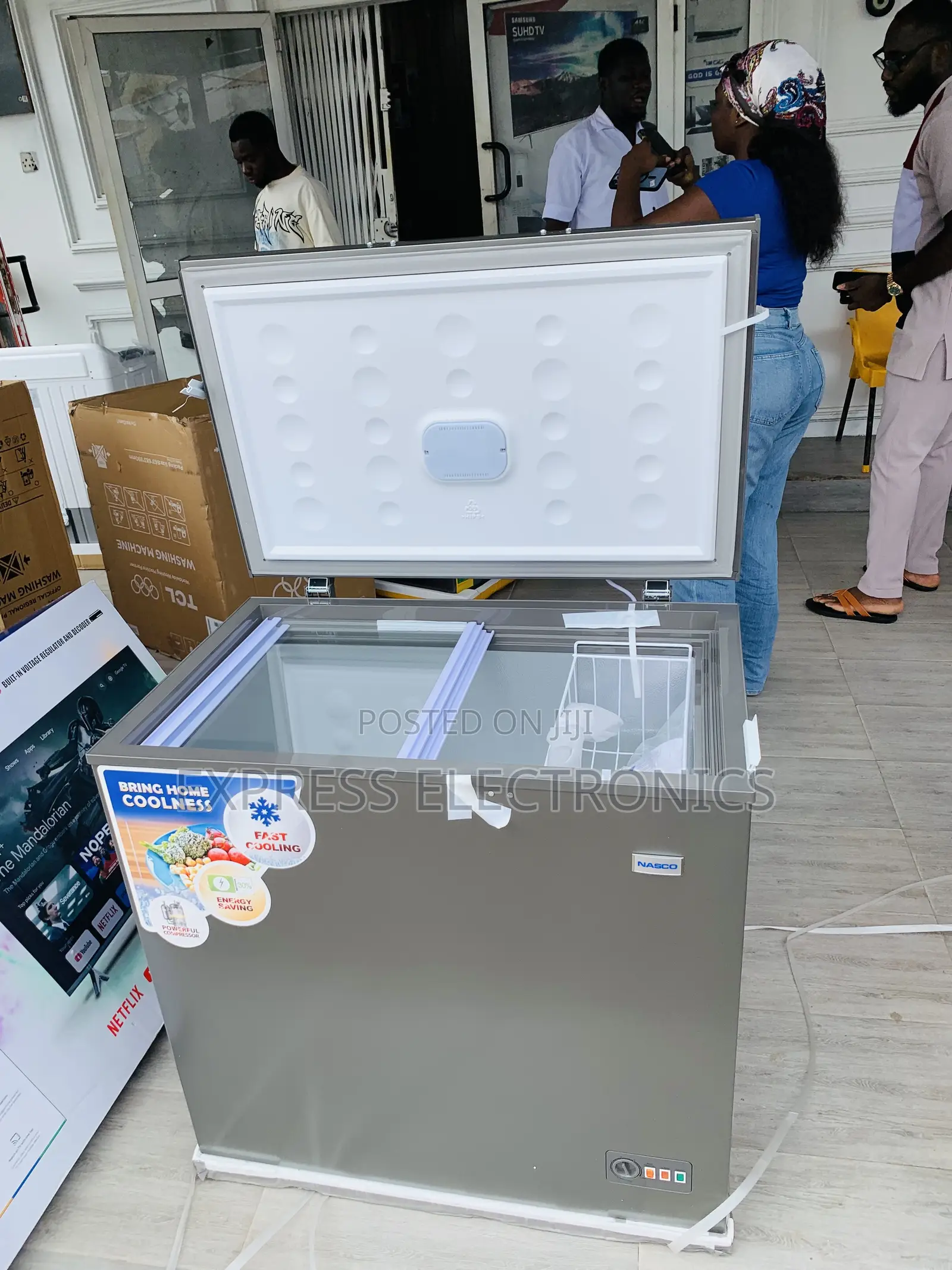 Place Your Order Nasco 198Ltrs Chest Freezer (NAS-230SK)