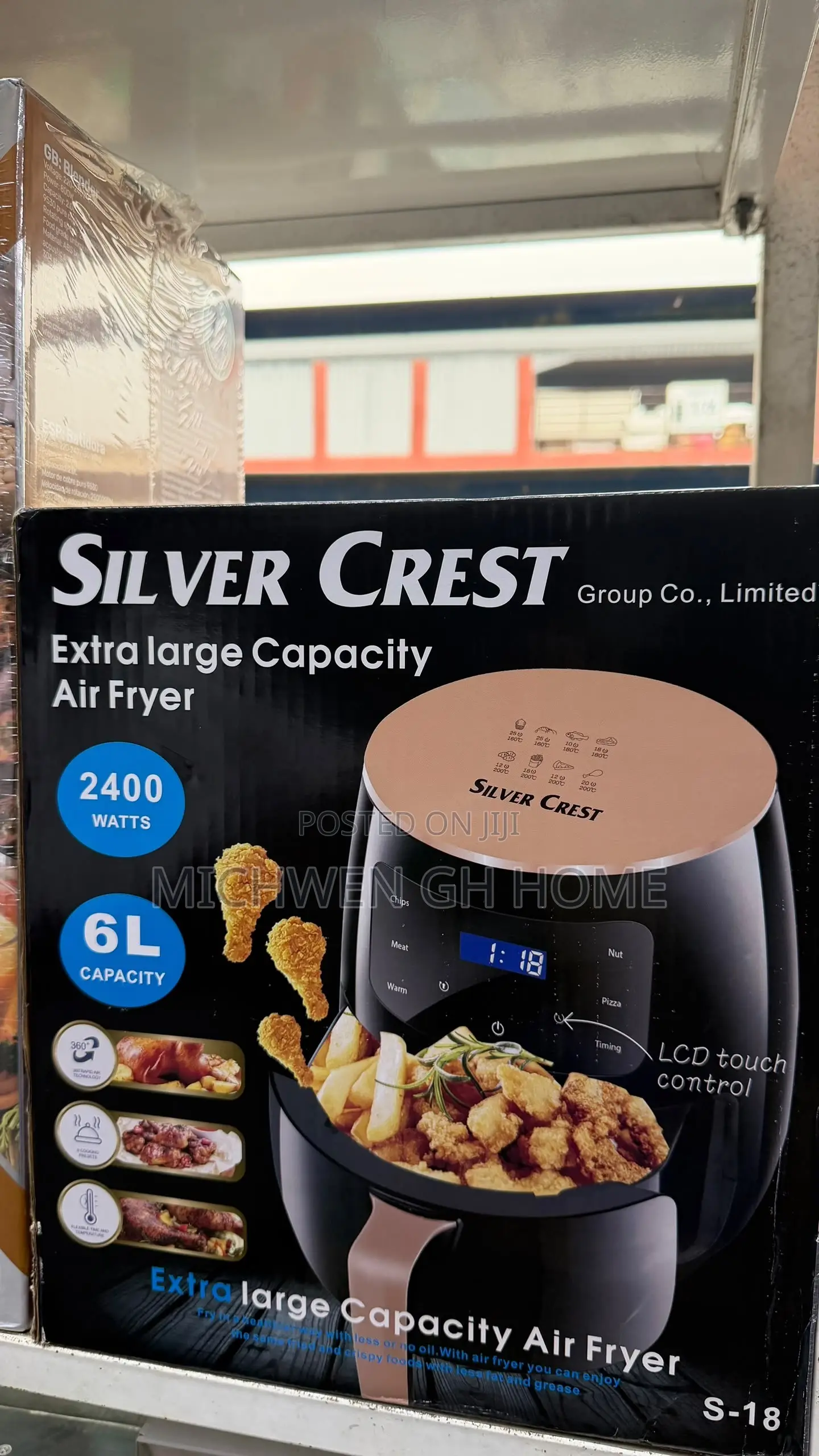 6L Silver Crest Airfryer