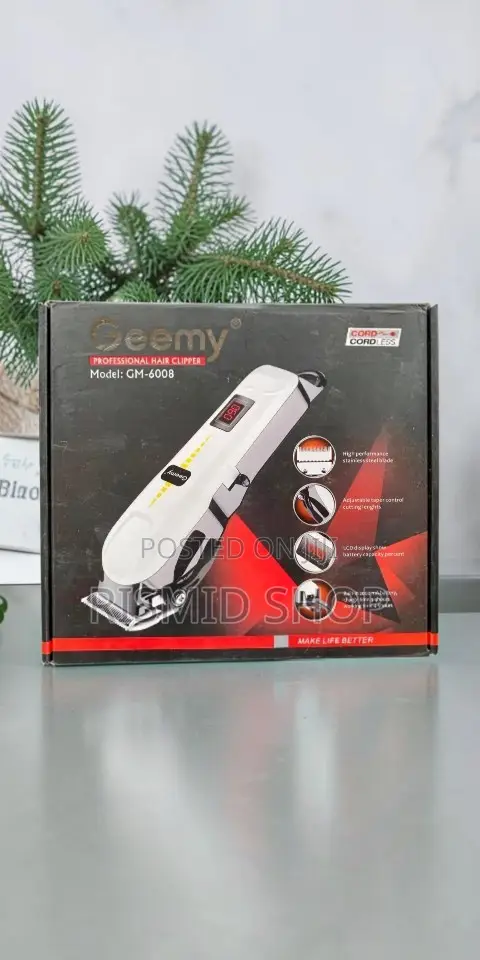 GEEMY GM-6008 Wireless Hair Clipper
