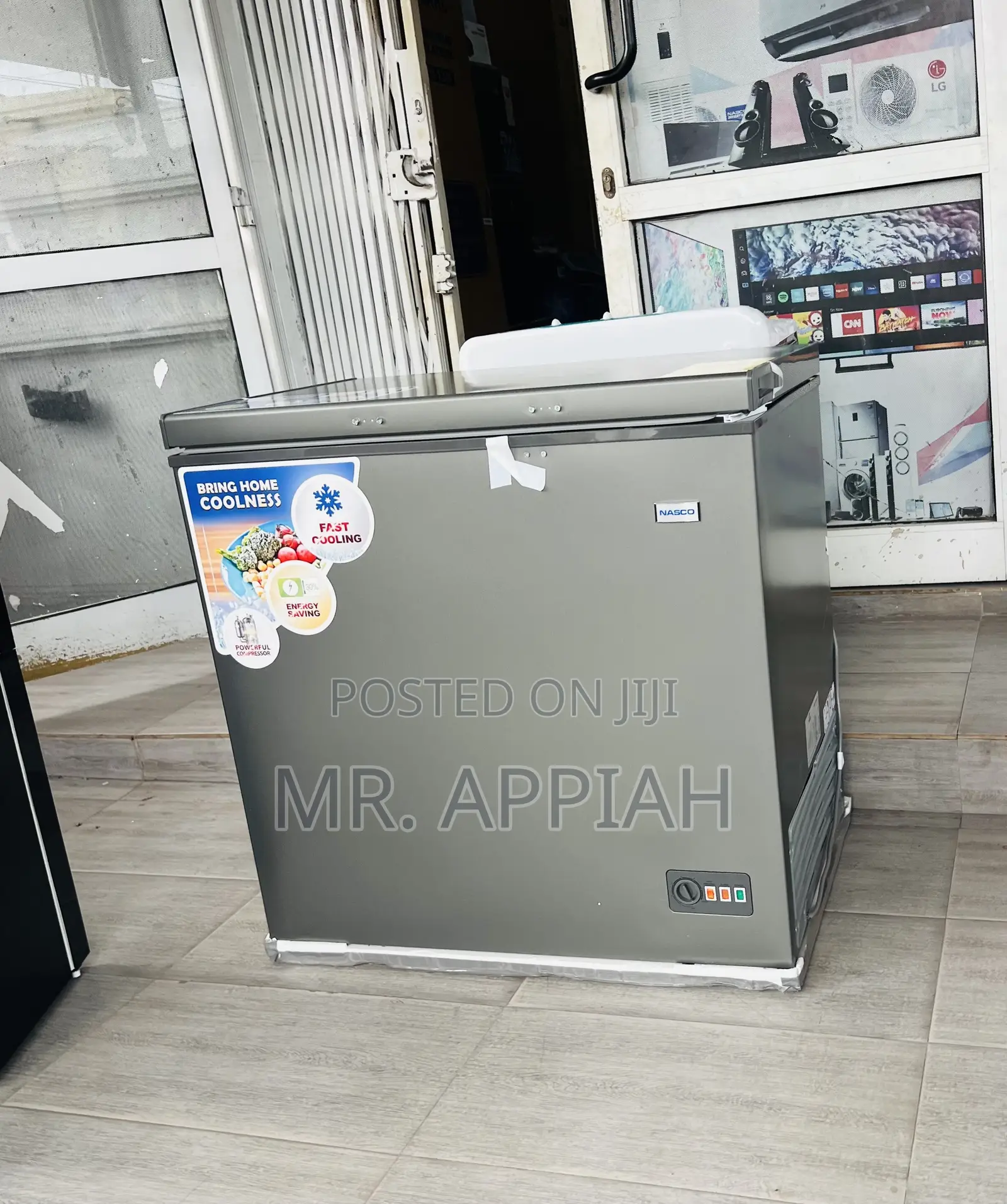 Extremely Classic Nasco Nas230sk 1 Door Chest Freezer(198L) 