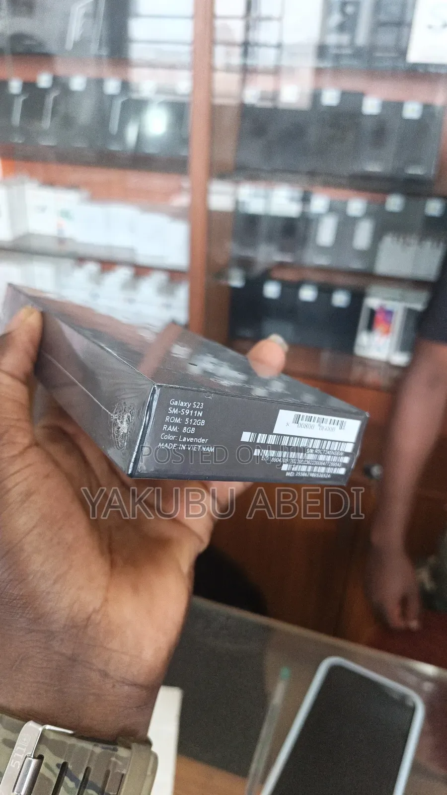 New Samsung Galaxy S23 256 GB Black