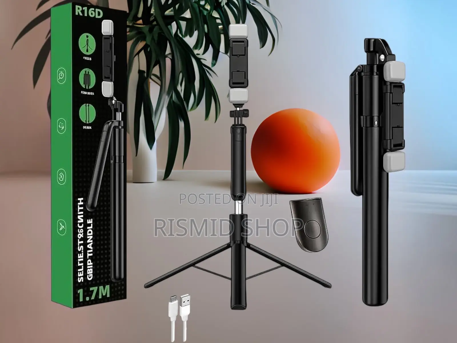 R16D Wireless Remote Selfie Stick Tripod