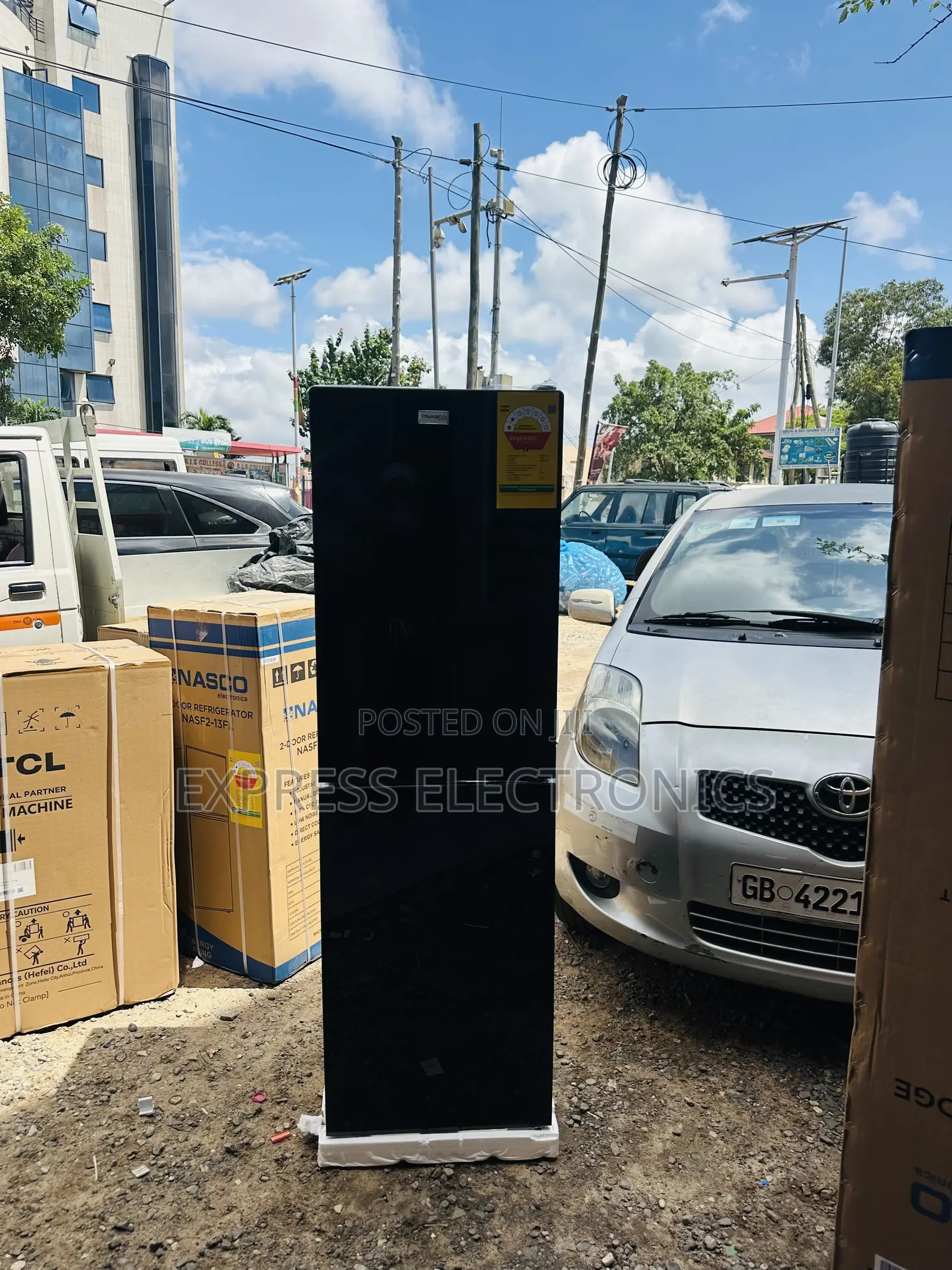 Brand New Nasco NASD2-24FL 196Litre Double Door Bottom Freezer Fridge