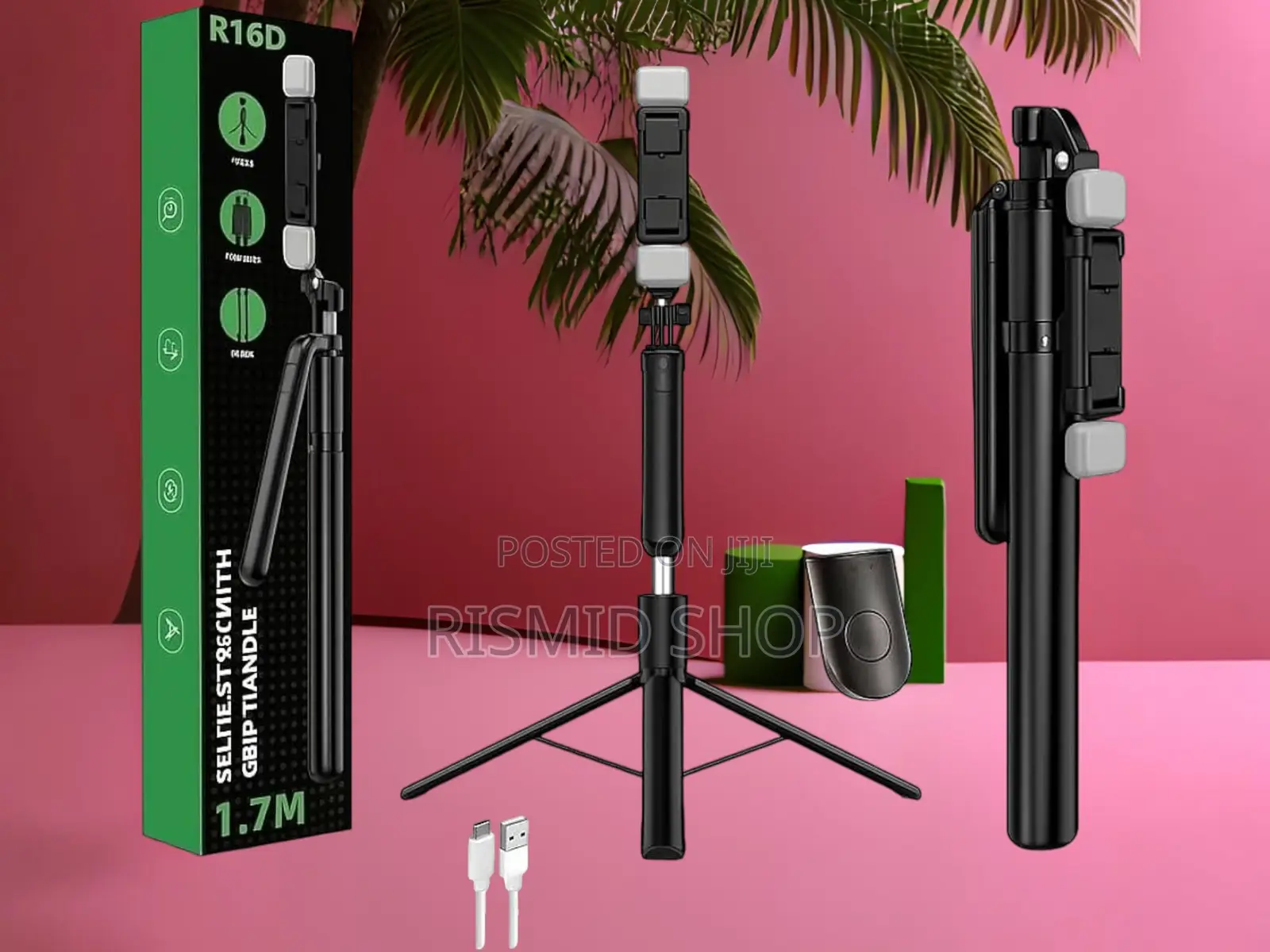 R16D Multifunctional Selfie Stick Tripod