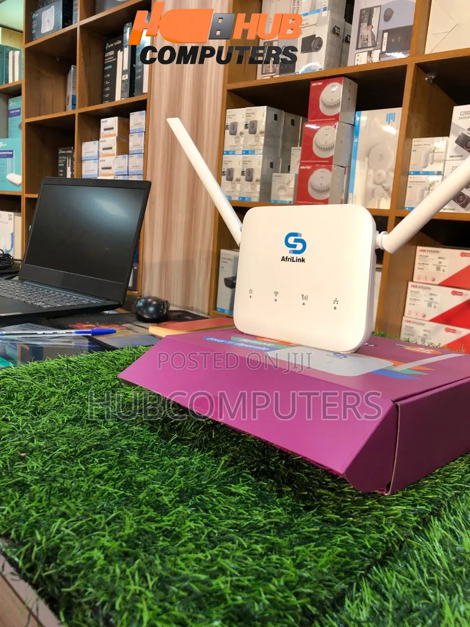 Afrilink Wifi 6 4g Lte Router With 4000mah Battery Capacity