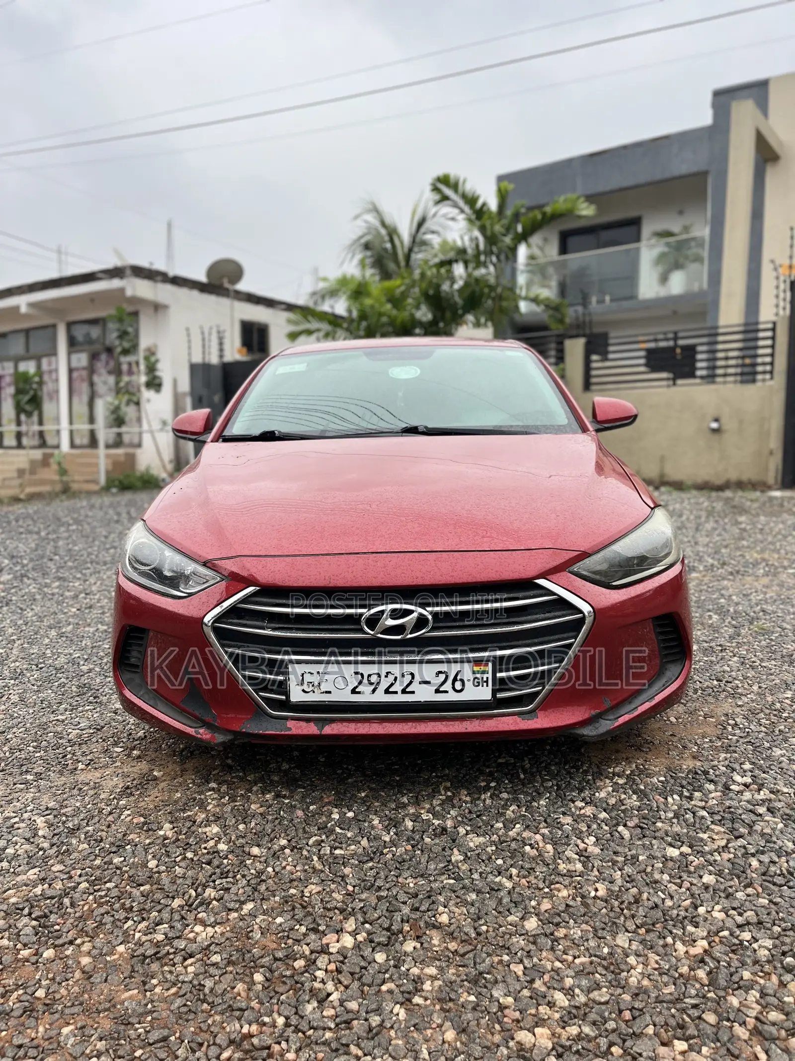 Hyundai Elantra 2017 Red