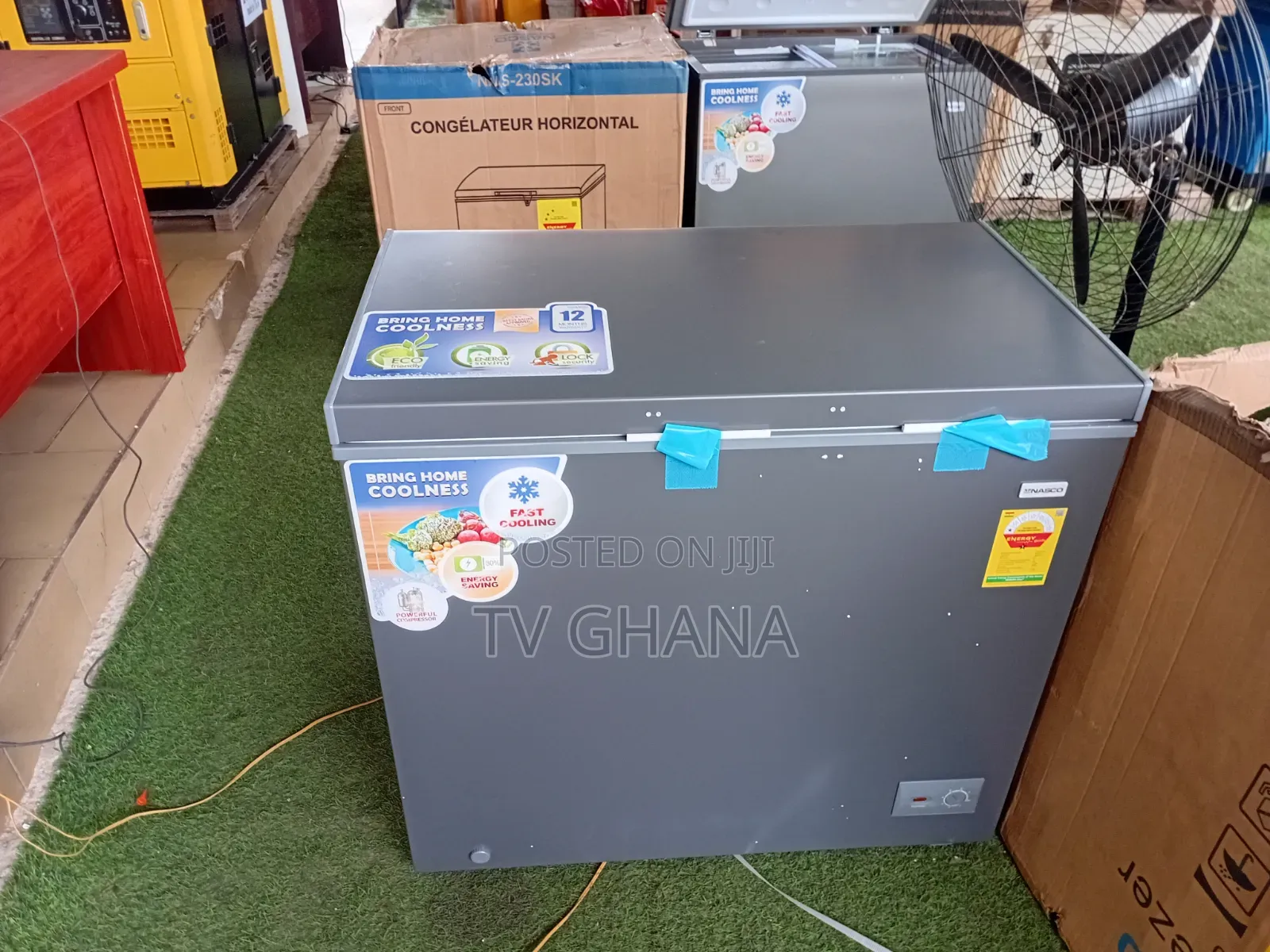 NASCO NAS_210 195L Chest Freezer – Big Capacity DeepNAS210