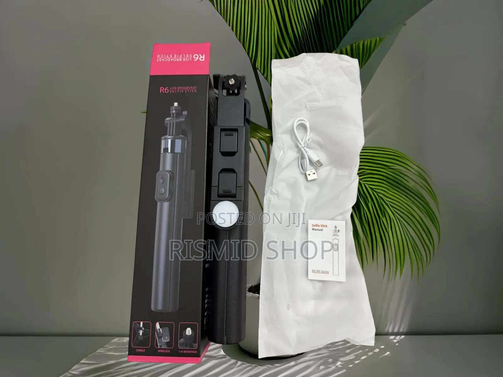 R6 Bluetooth Tripod Selfie Stick