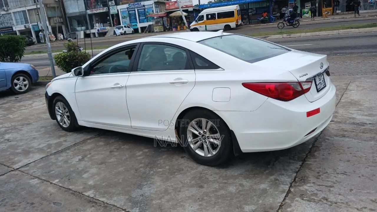 Hyundai Sonata GLS Sedan FWD (2.4L 4cyl 6A) 2013 White