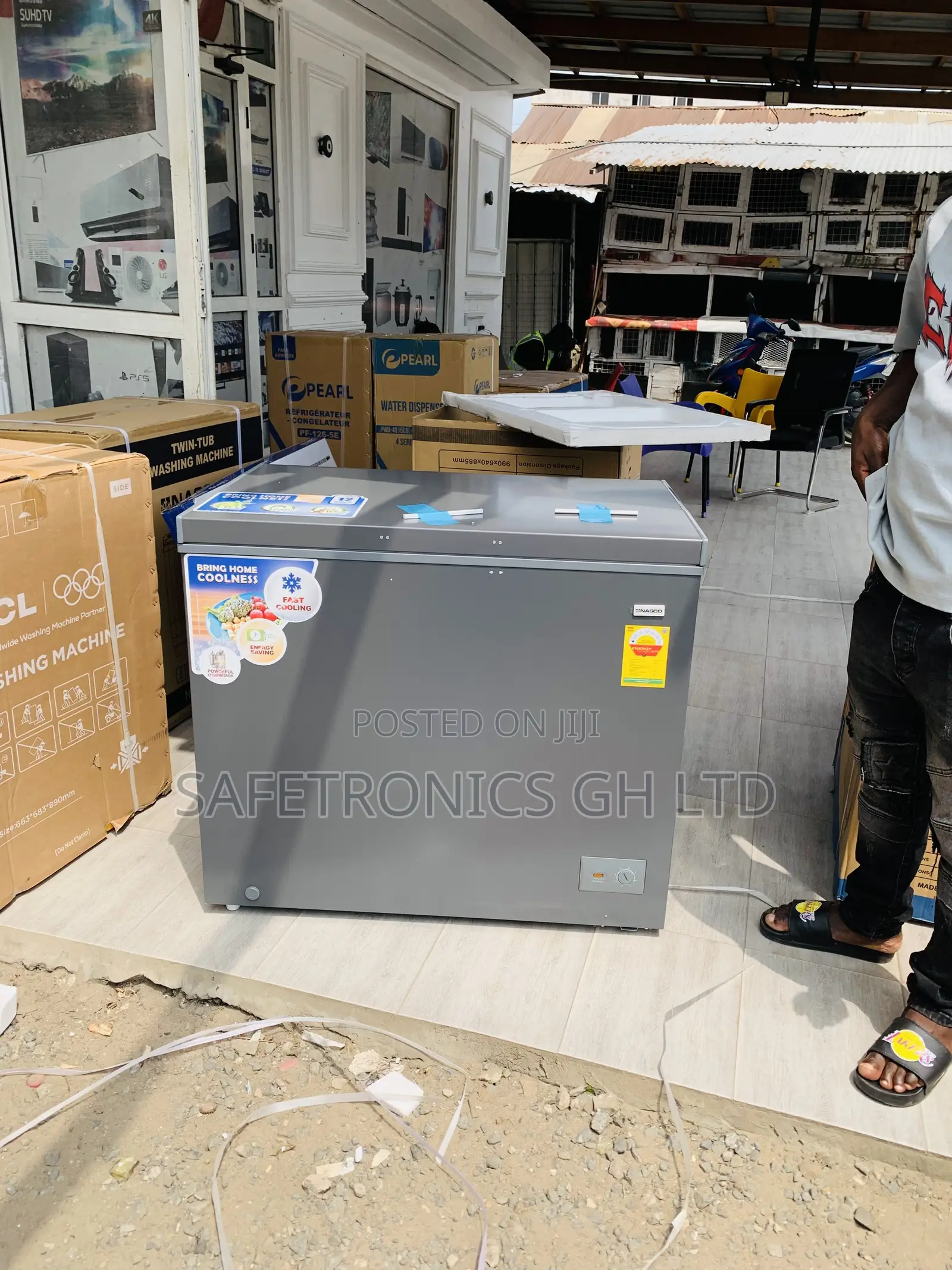 Kindly Check Nasco NAS-300FL 250L Single-Door Electric Chest Freezer