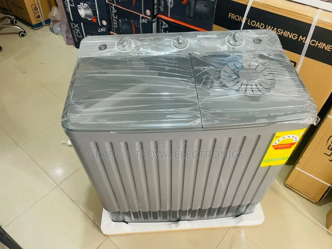 Low Electric Power Usage Nasco 11kg Twin-Tub Washing Machine