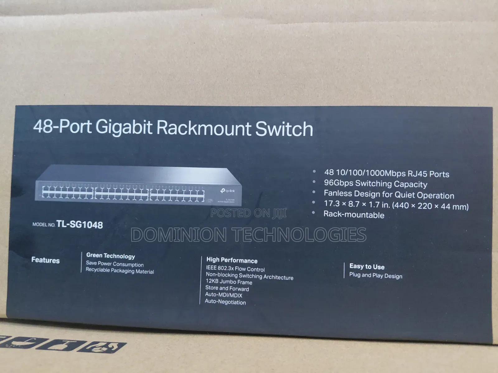 TP-Link TL-SG1048 48-Port Gigabit Rackmount Switch