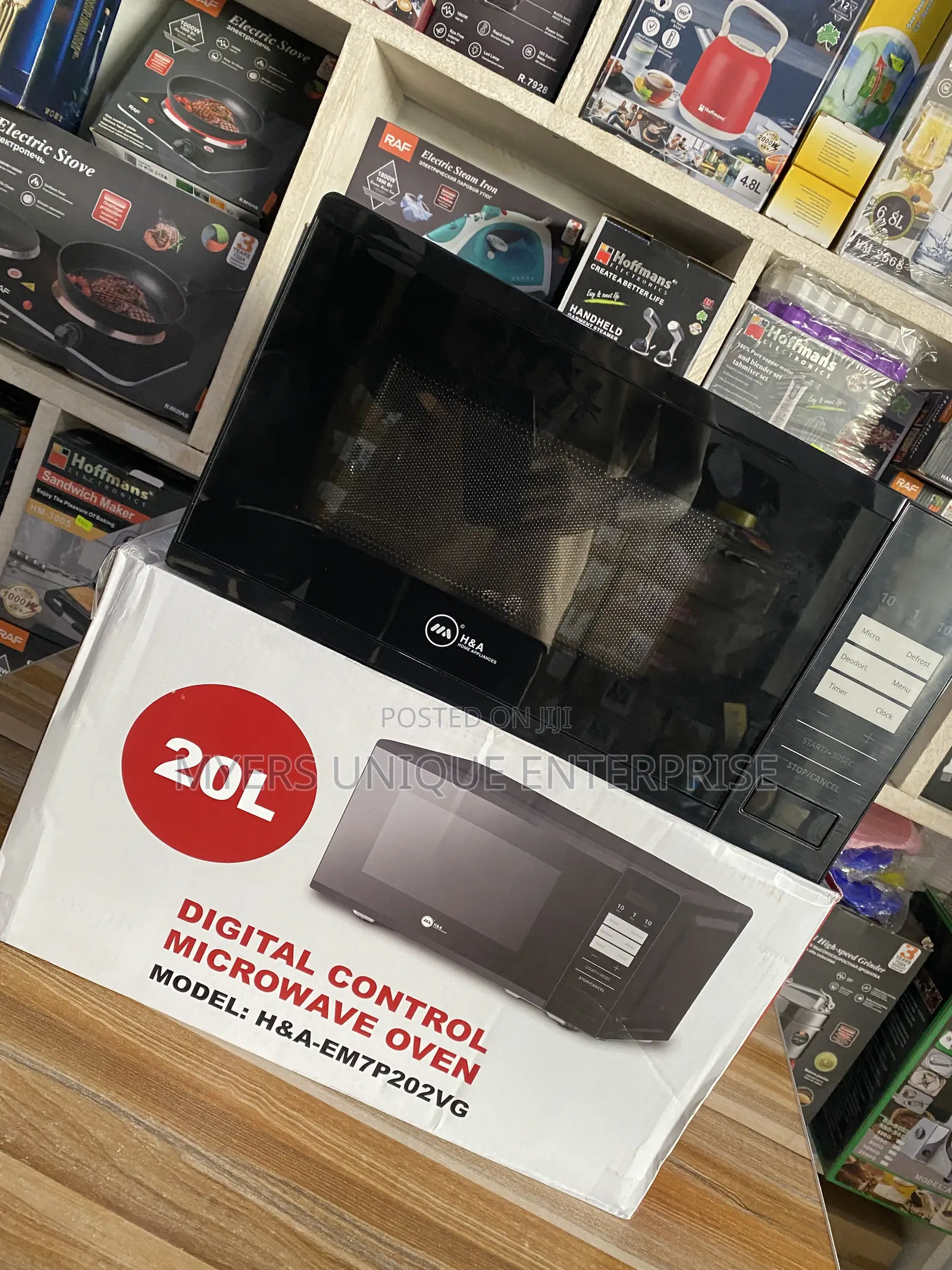 20 Liters Digital Microwave Oven - Touch Control