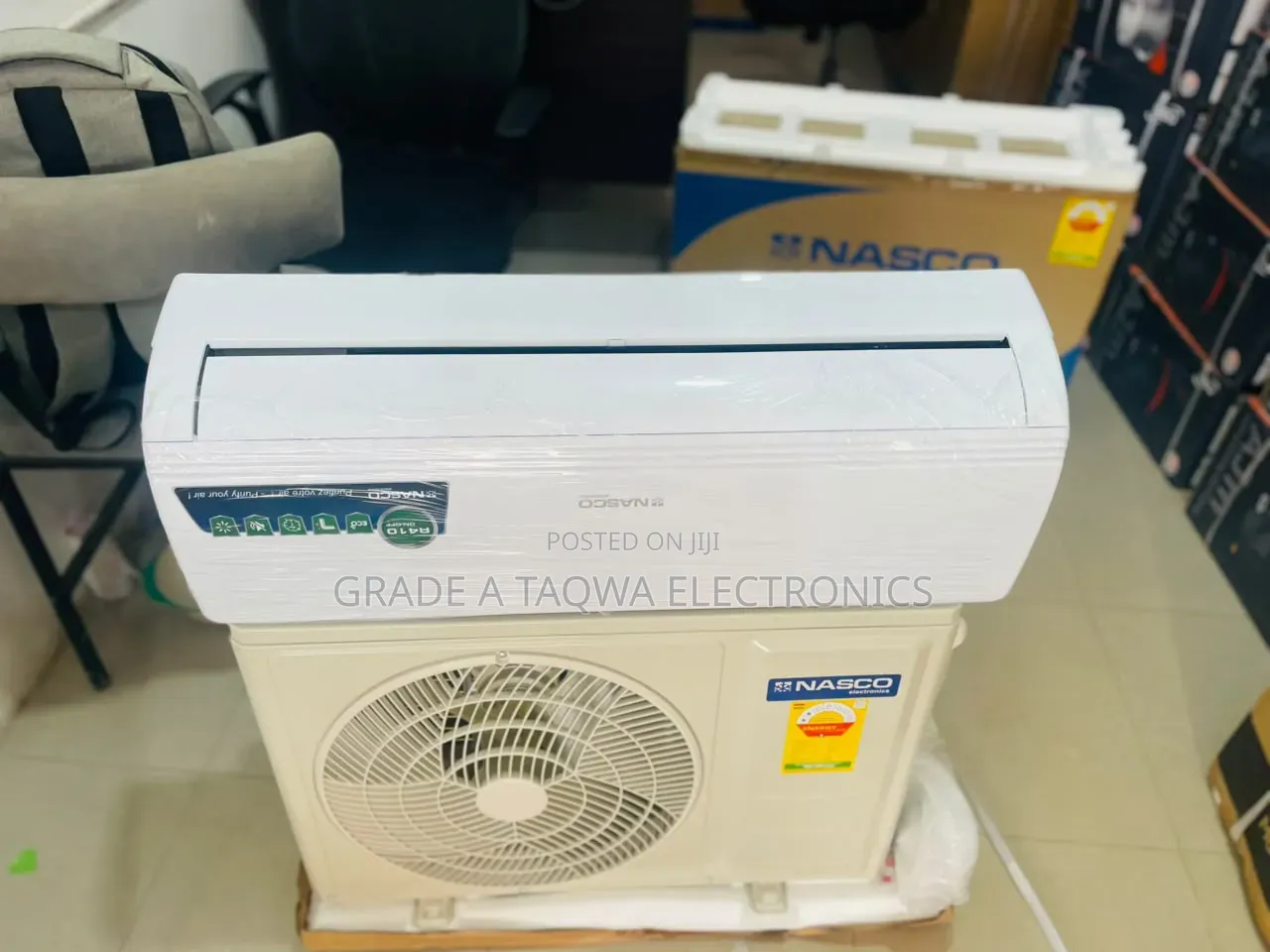 Cools Medium Sized Spaces,1.5hp Nasco Split Air Condition
