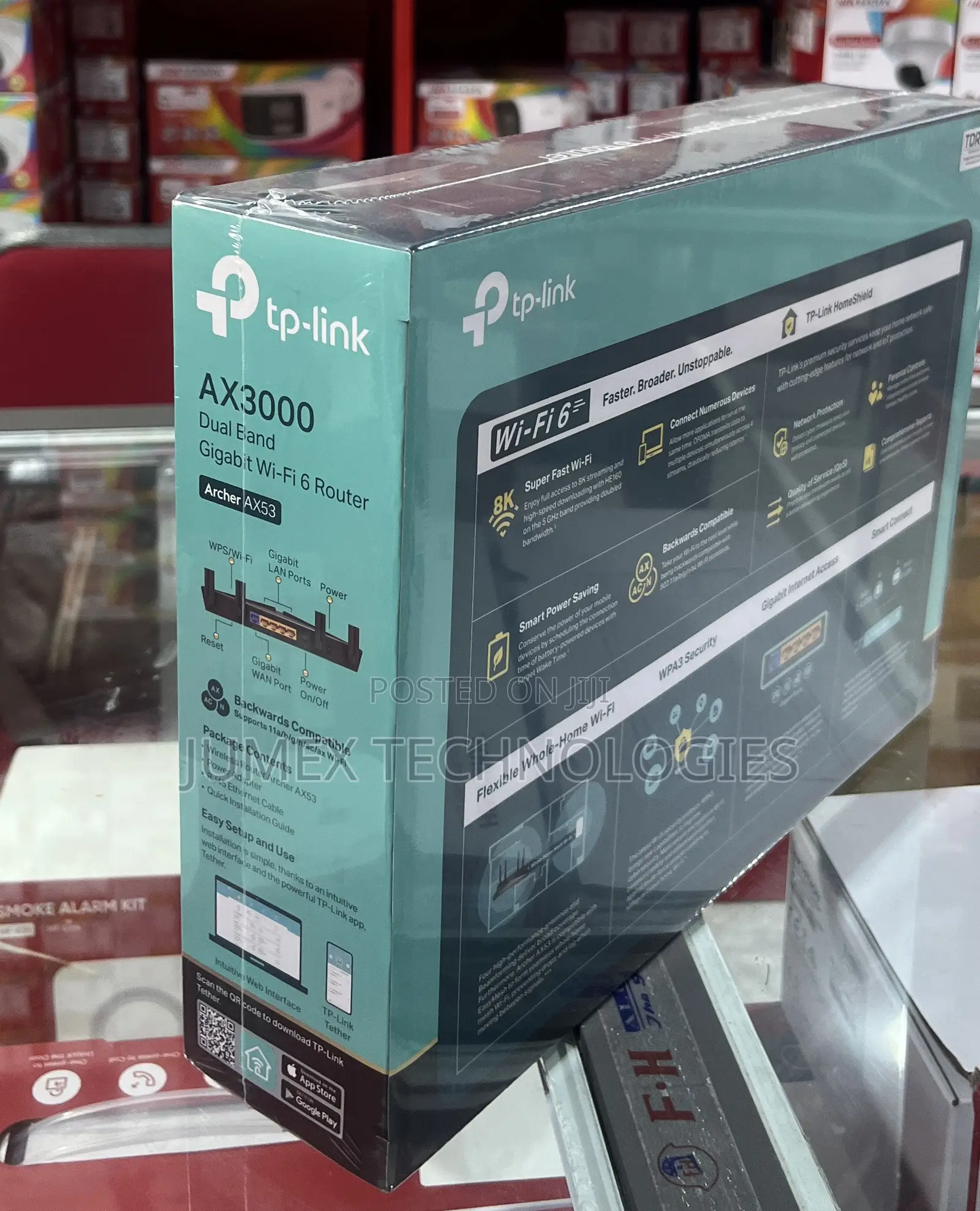 TP-Link AX3000 Dual Band Gigabit Wi-Fi 6 Router Archer AX53