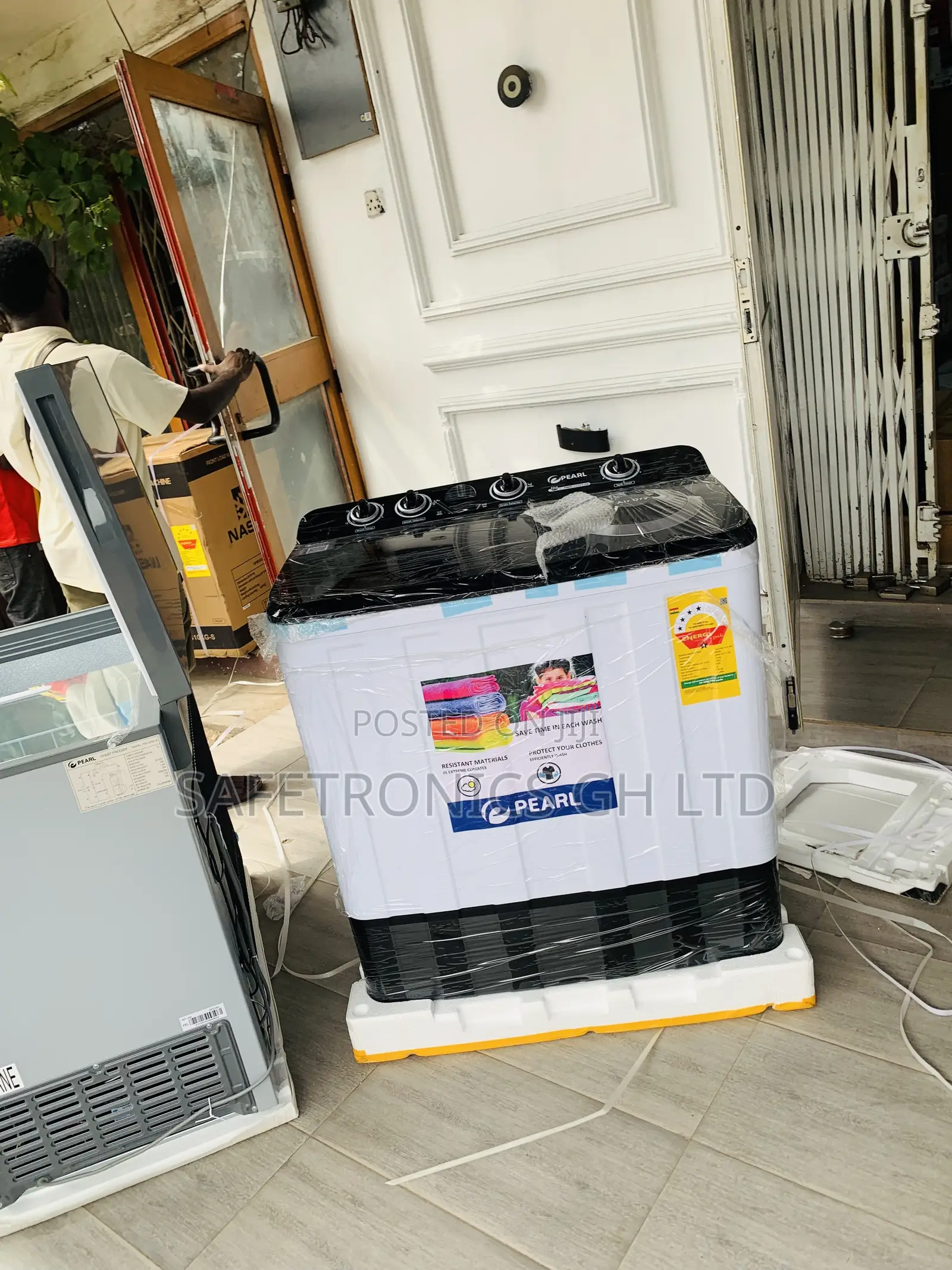 High Quality Pearl 12kg Semi-Automatic Washing Machine