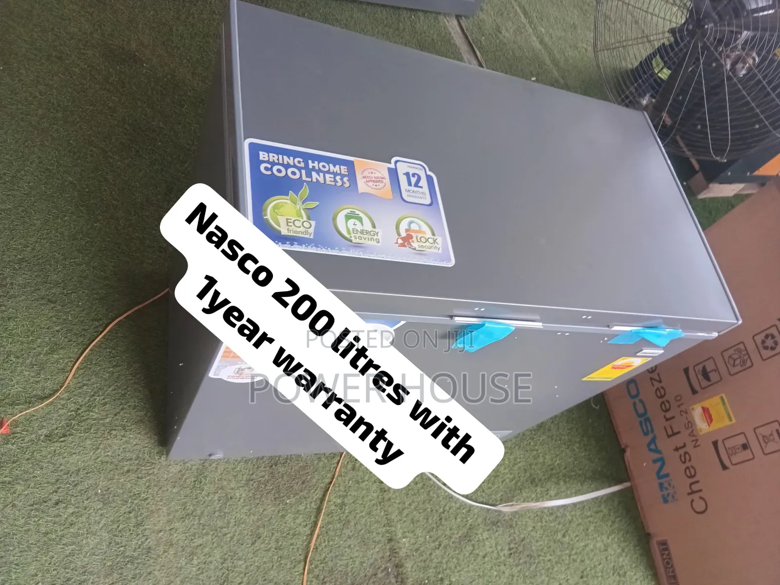 Quality NASCO 200L Chest Freezer Spacious Deep Freezer With Efficient
