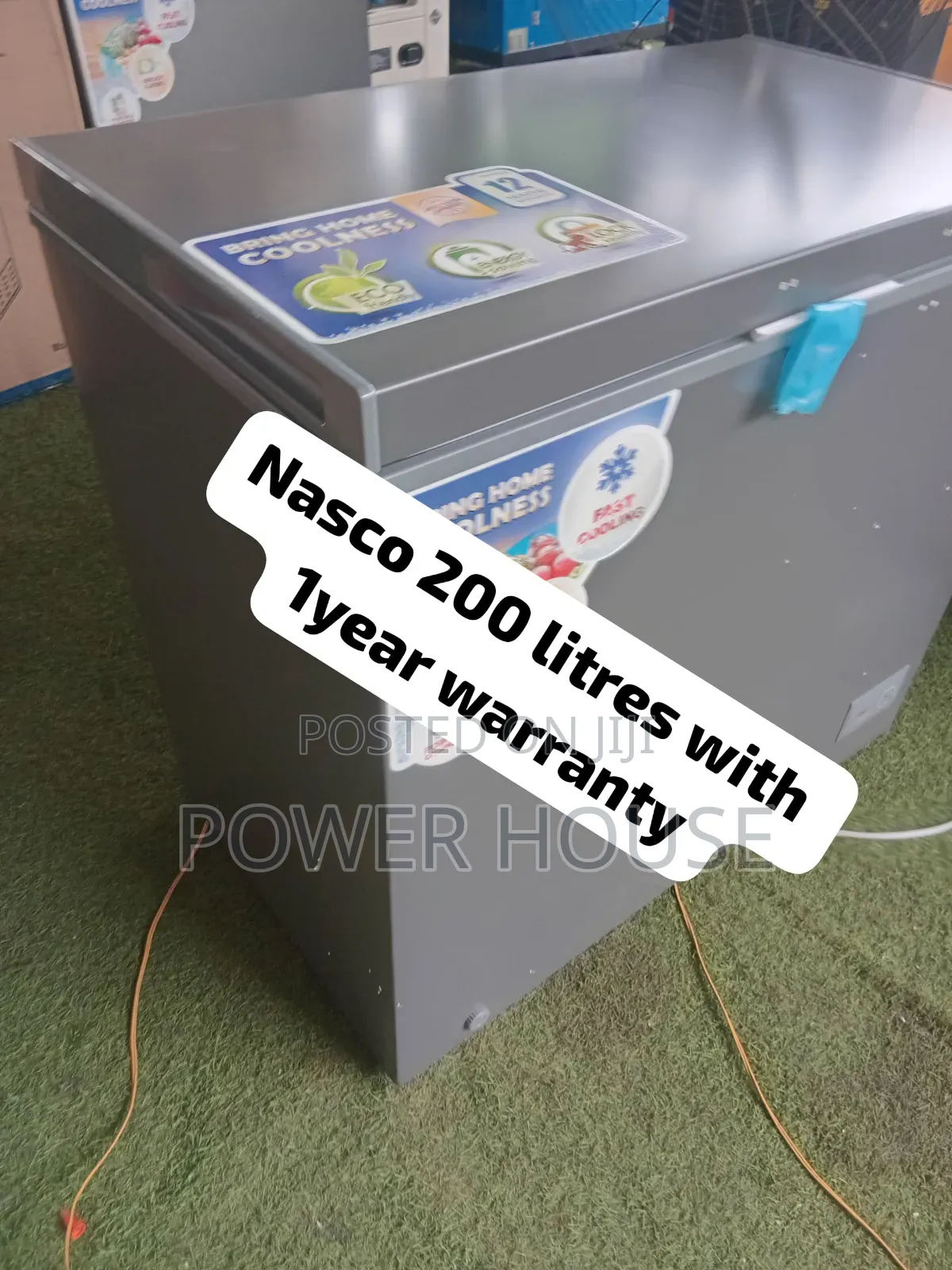 Quality NASCO 200L Chest Freezer Spacious Deep Freezer With Efficient