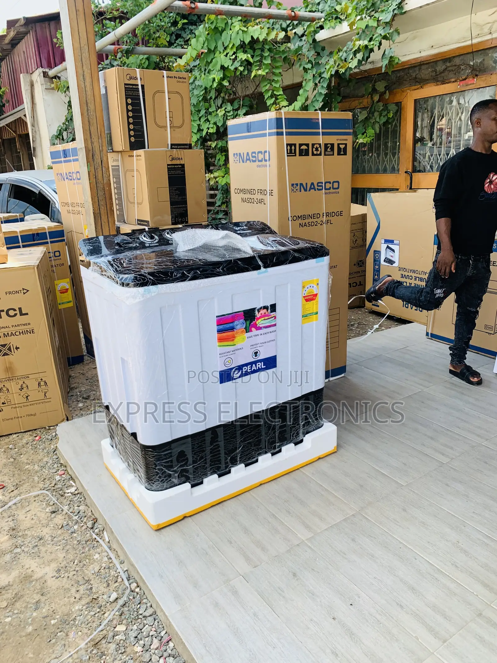 Pearl 12KG Twin Tub Washing Machine Semi Automatic PWM-12TT