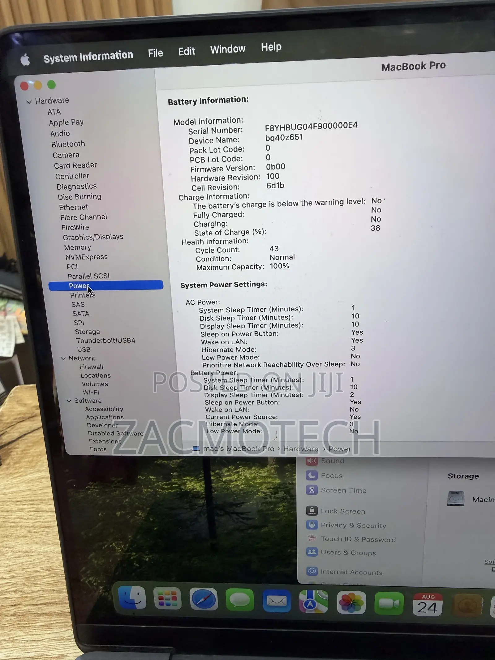 Laptop Apple MacBook Pro 2024 M4 16GB Apple M4 SSD 512GB
