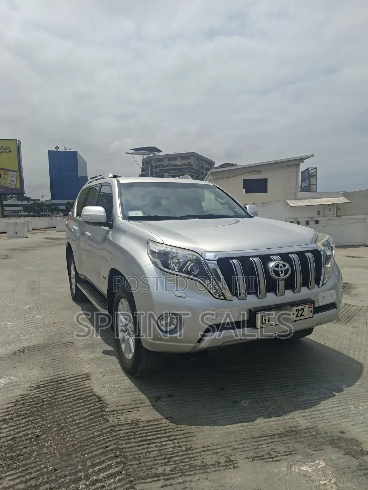 Toyota Land Cruiser Prado 2014 Silver