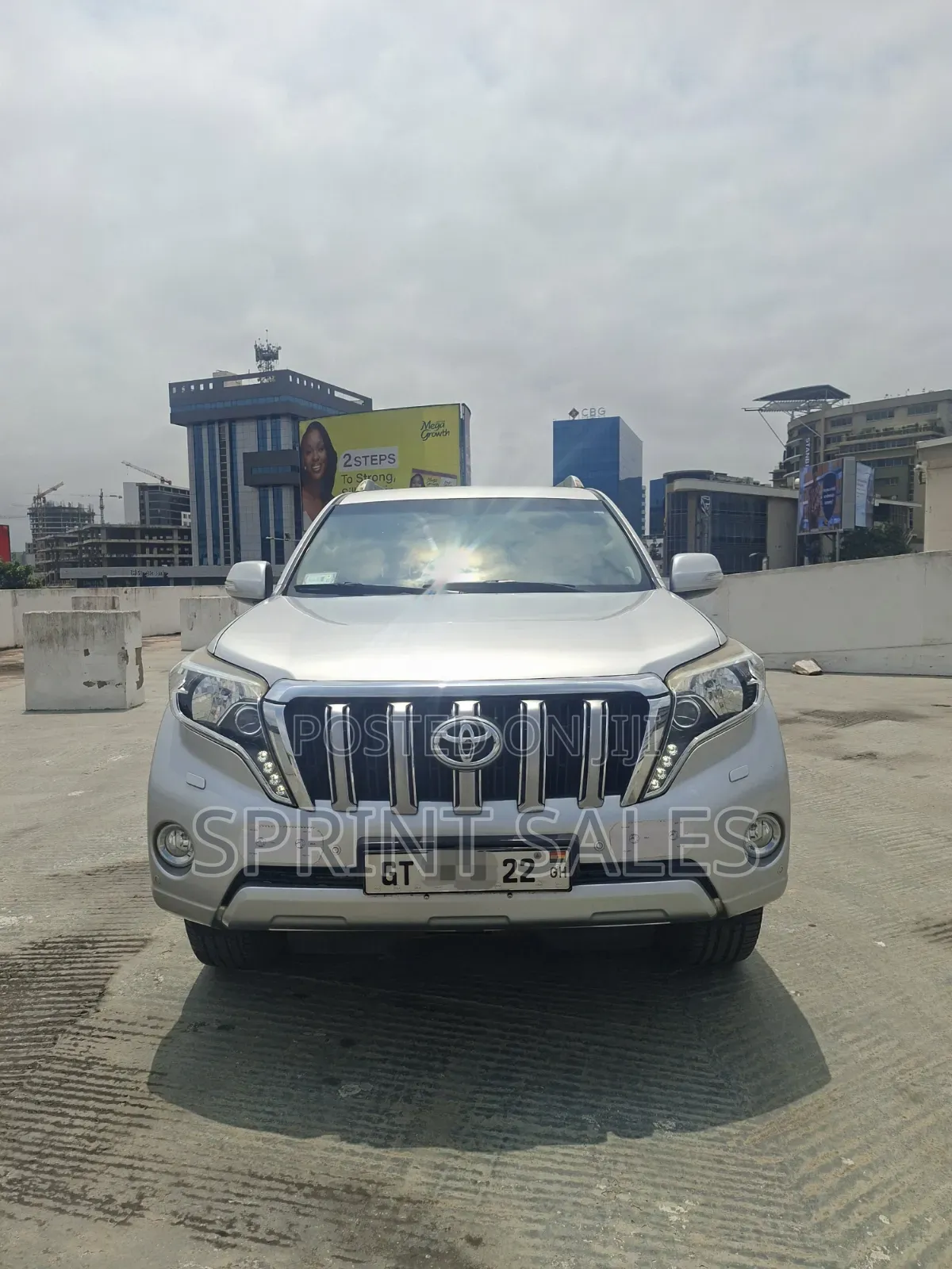 Toyota Land Cruiser Prado 2014 Silver
