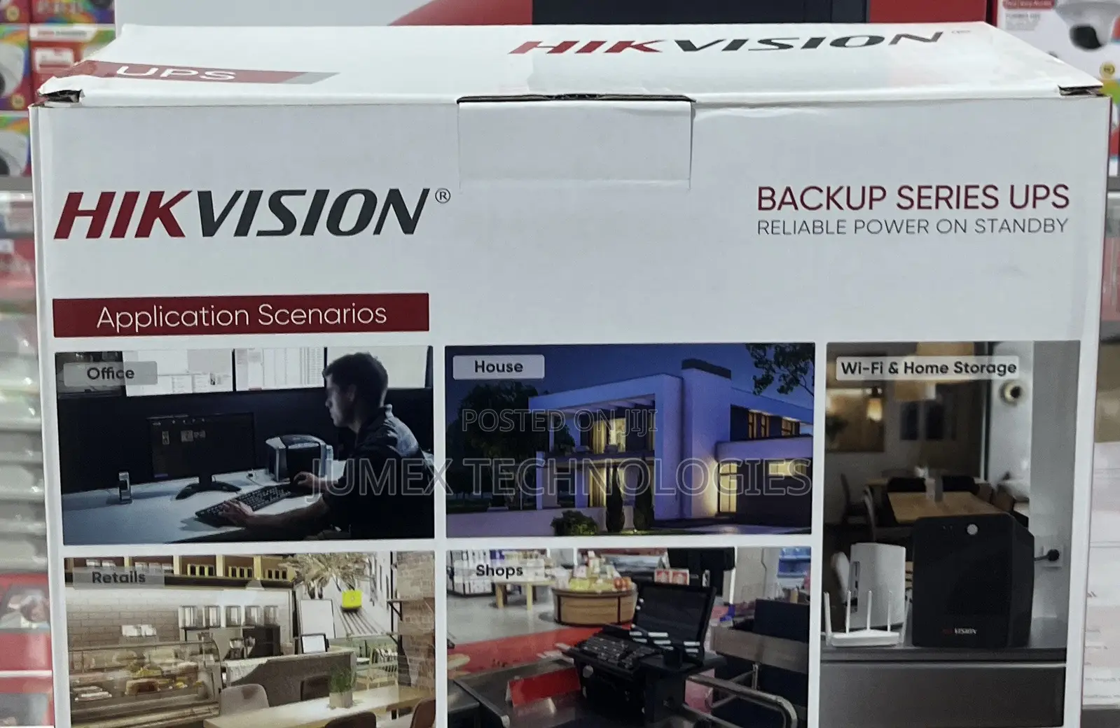 Hikvision Smart 1000VA Backup Series Ups Built in Avr