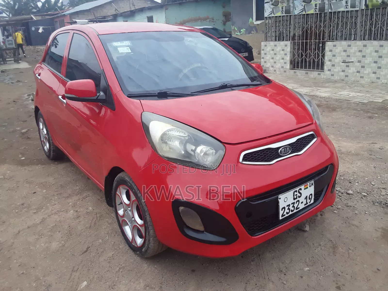 Kia Morning 2009 Red