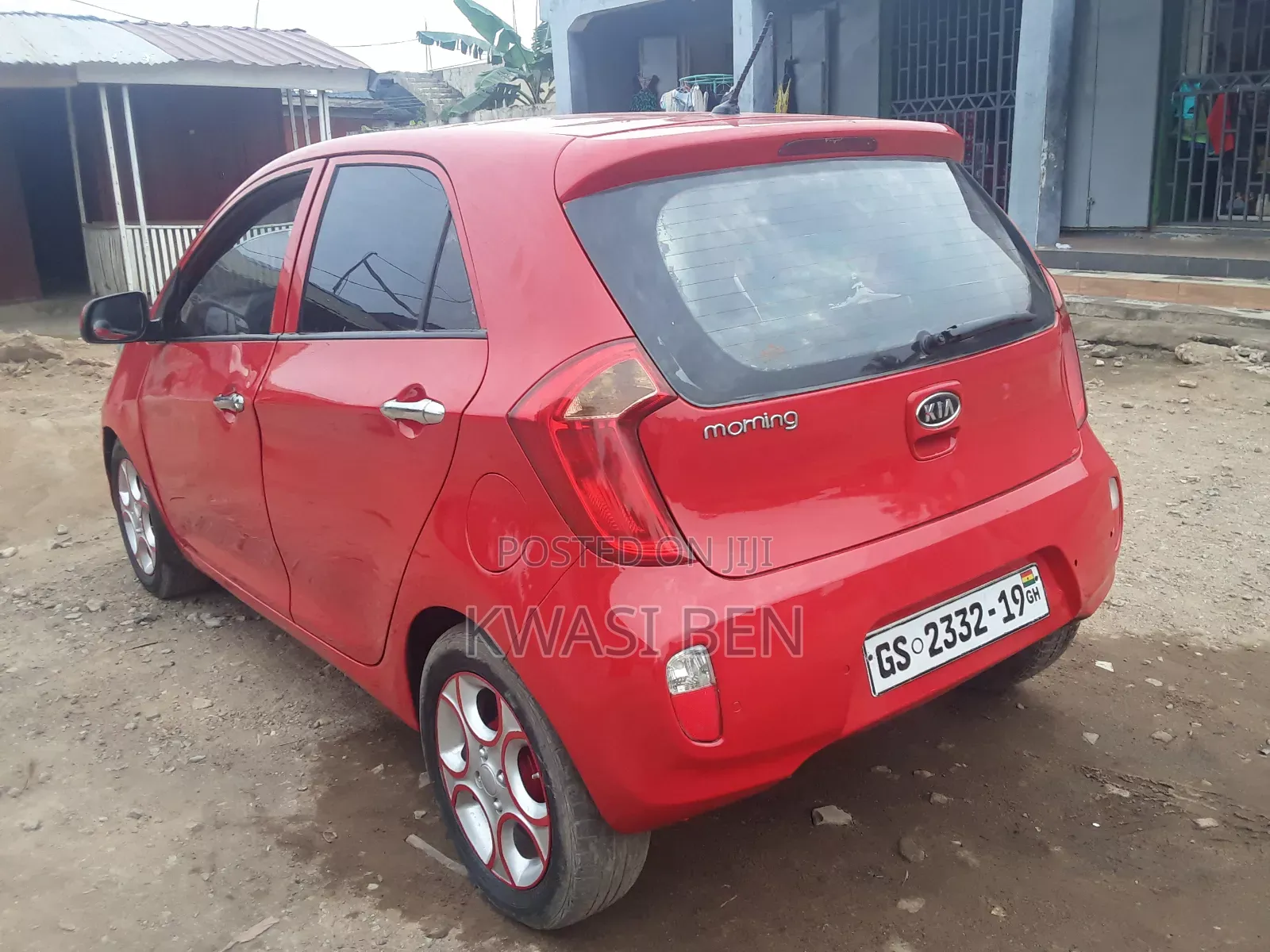 Kia Morning 2009 Red