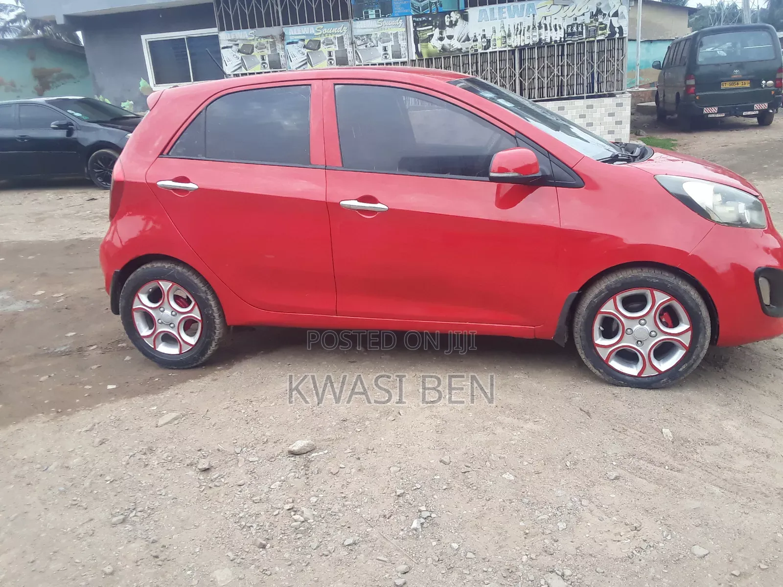 Kia Morning 2009 Red