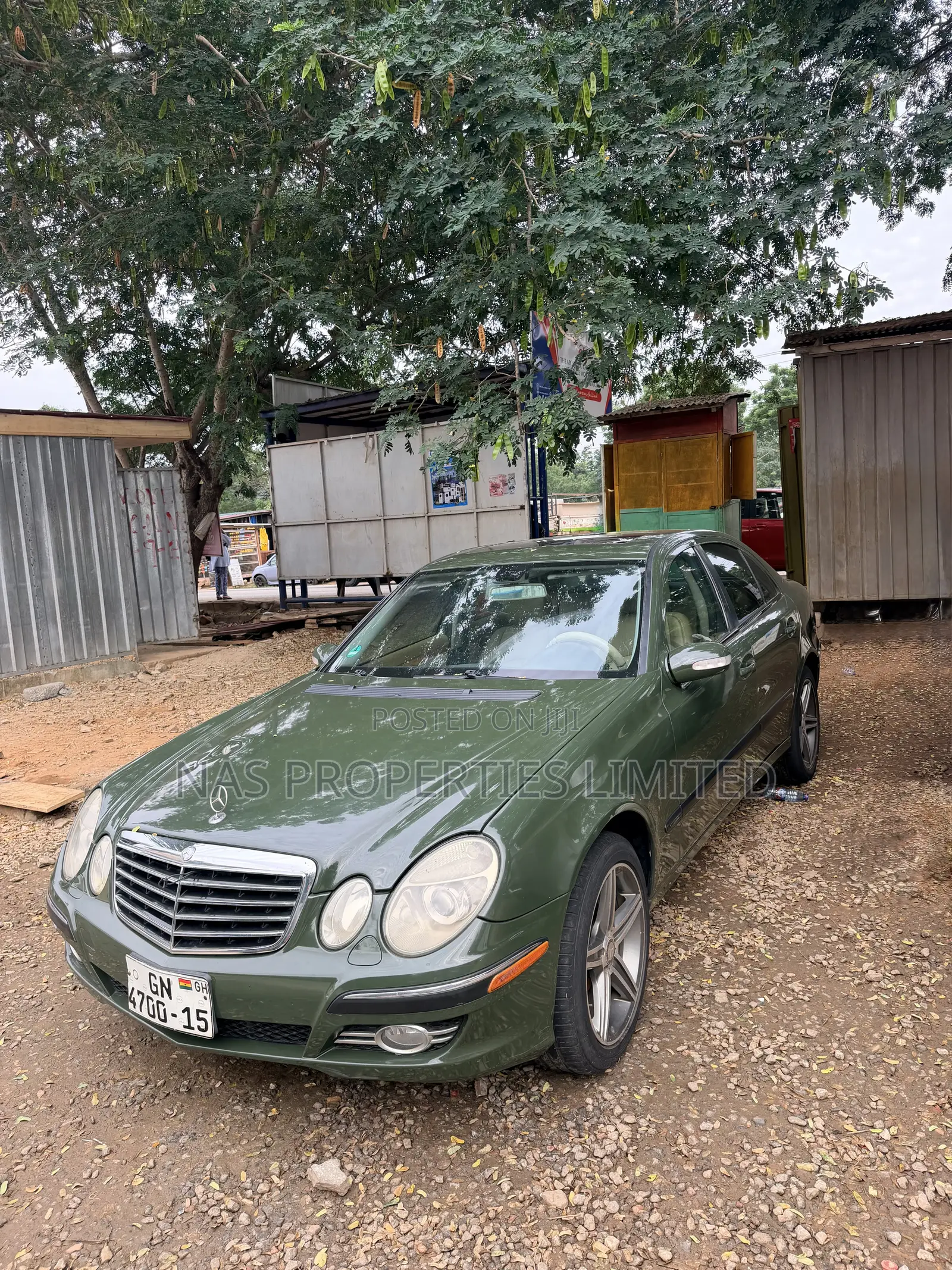 Mercedes-Benz E200 2007 Green