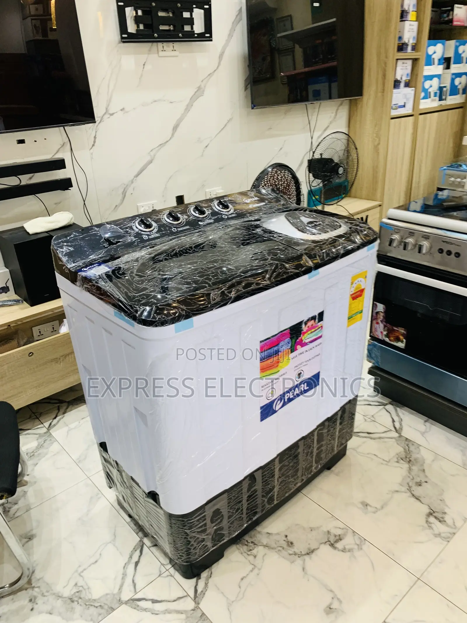 Newly in Box Pearl 15kg Washing Machine — High Capacity