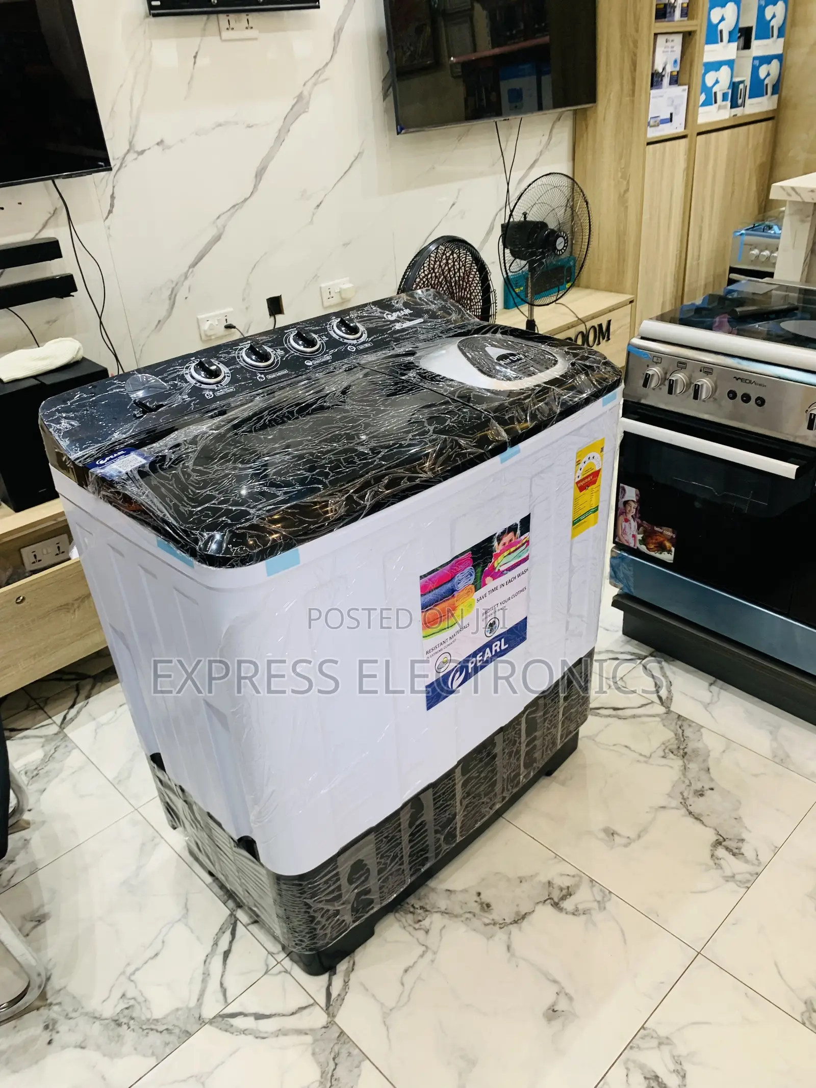 Grab the New Pearl 15kg Washing Machine — High Capacity Topload