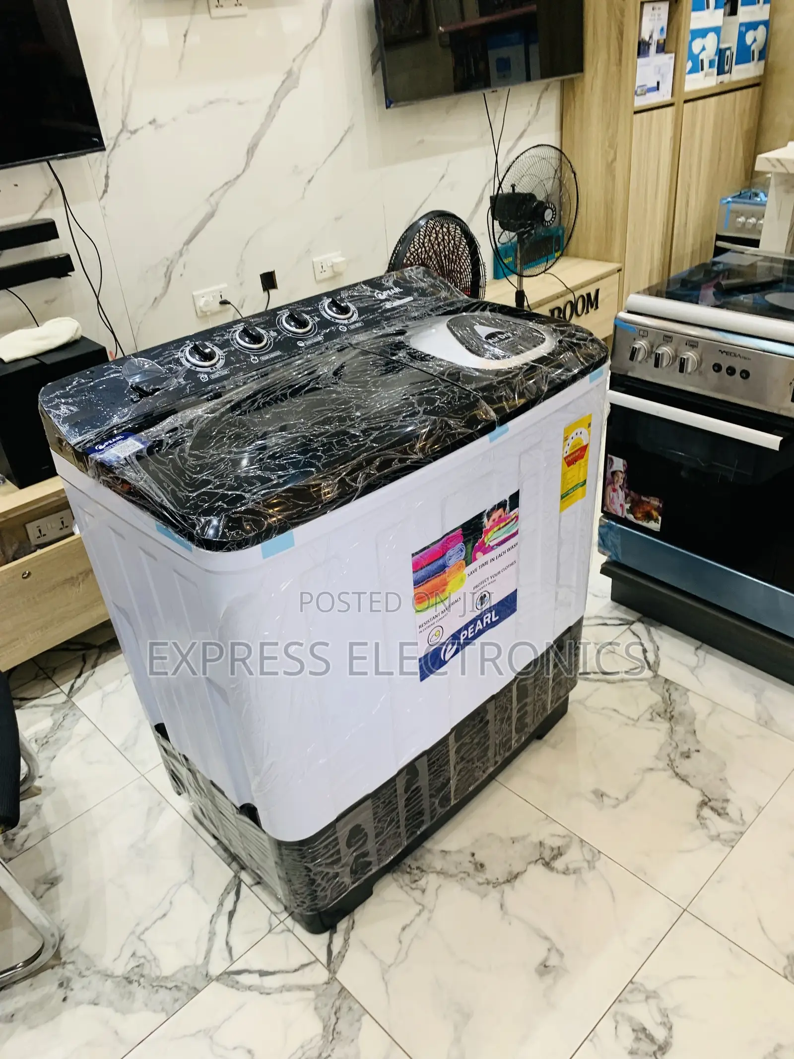 Highly Recommended Pearl 15kg Washing Machine — High Capacity