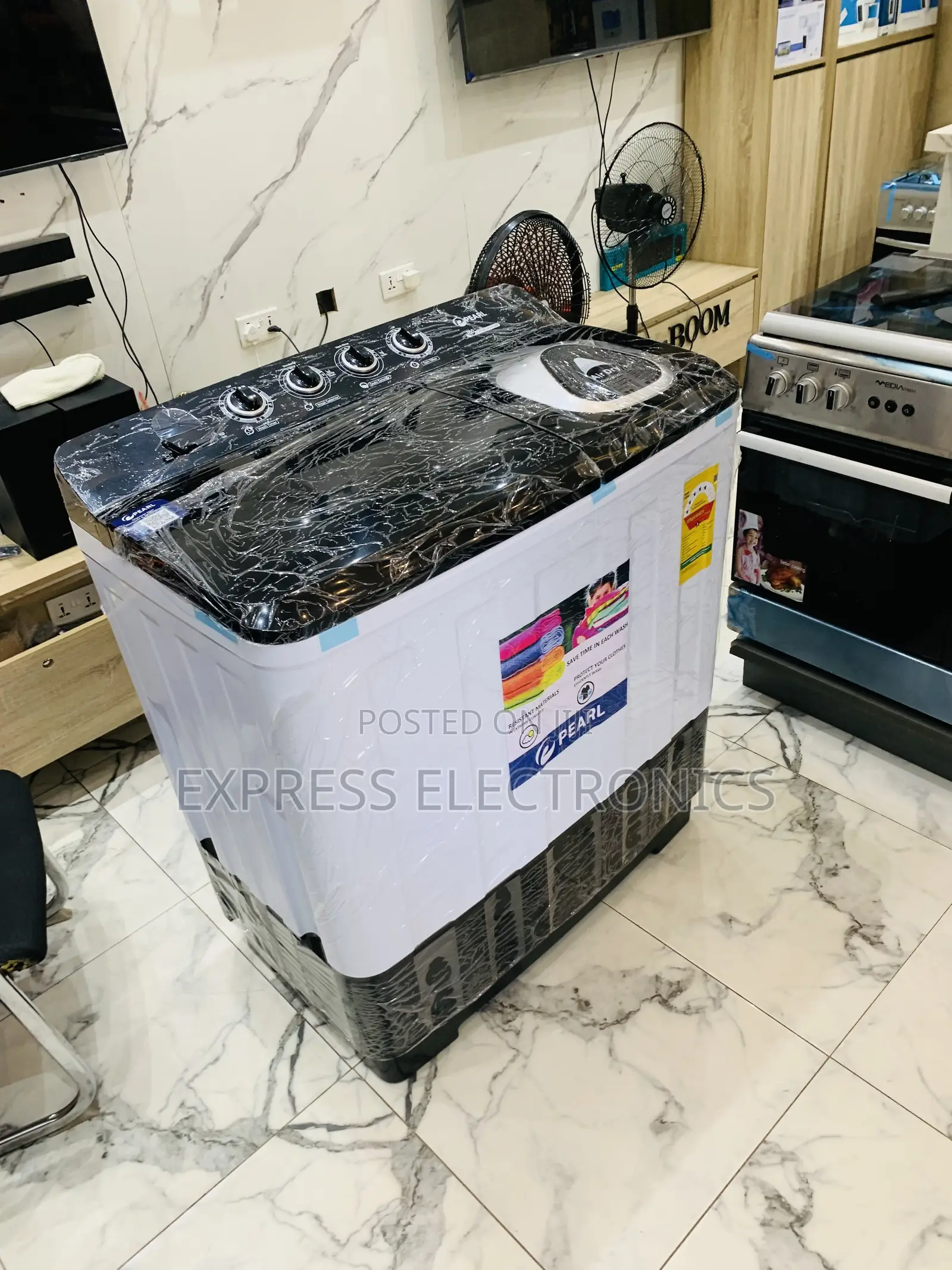 Highly Recommended Pearl 15kg Washing Machine — High Capacity