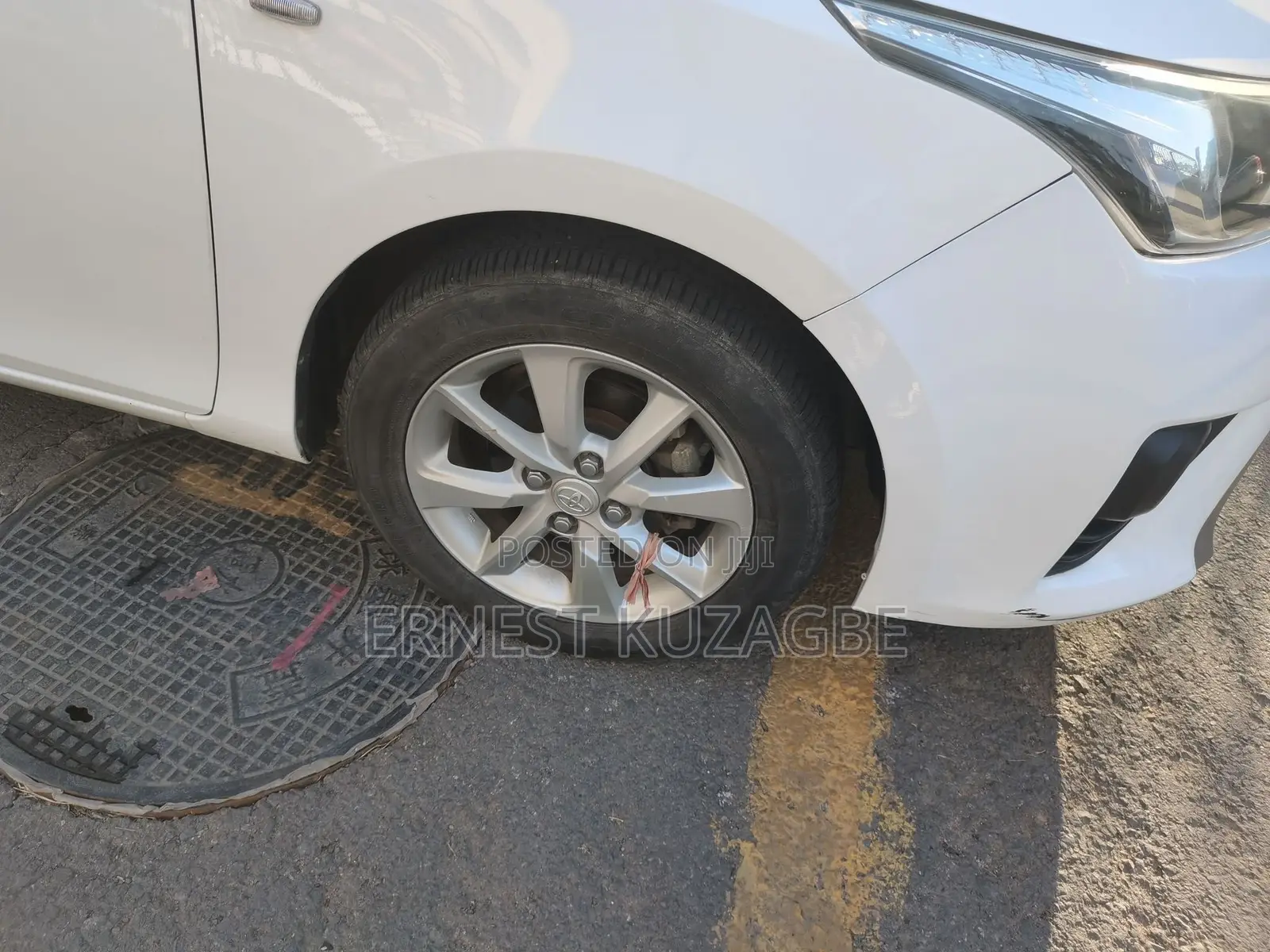 Toyota Yaris 2016 White