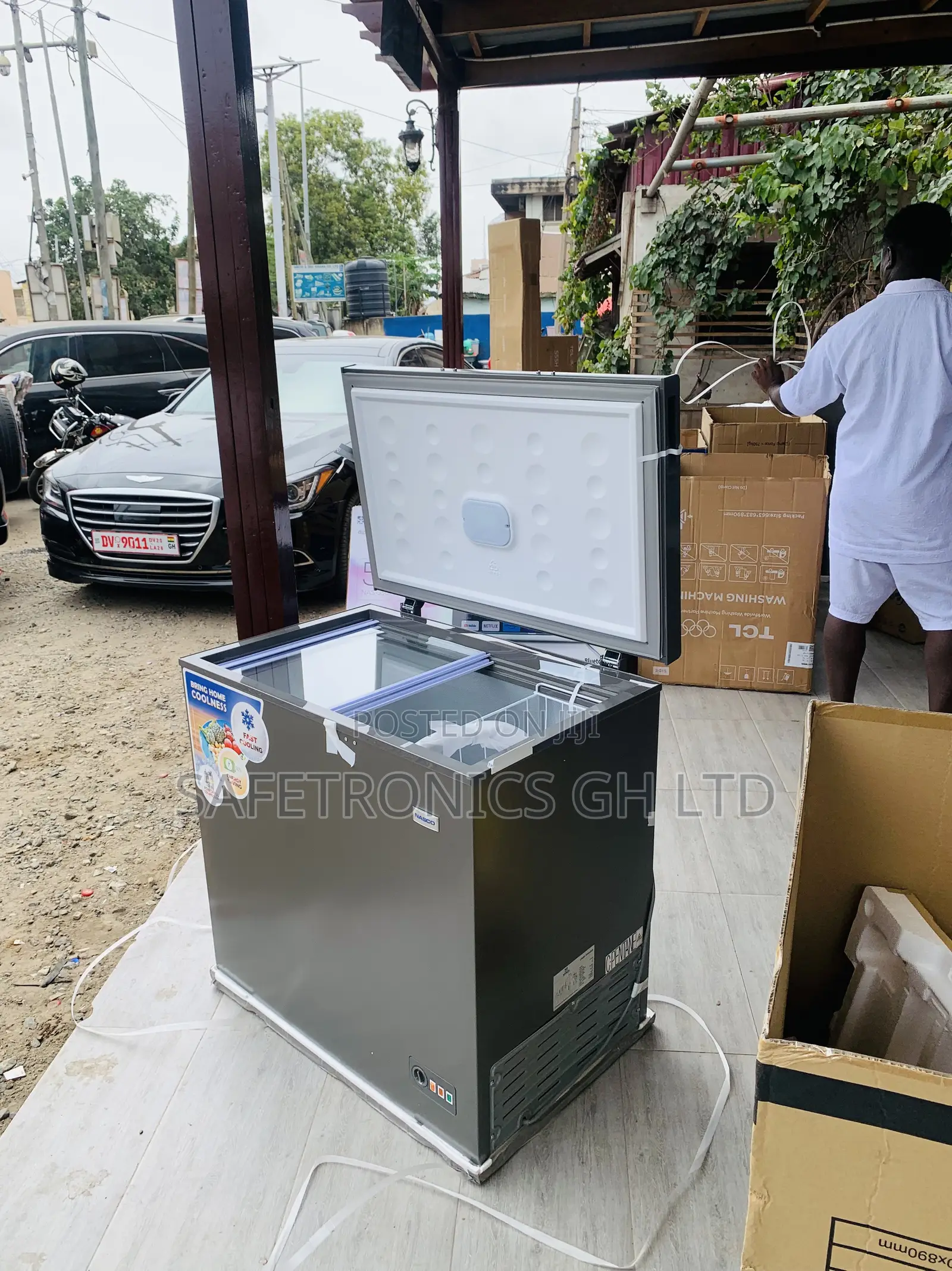 Just Purchase Nasco 195l Nas-230sk Chest Freezer Silver