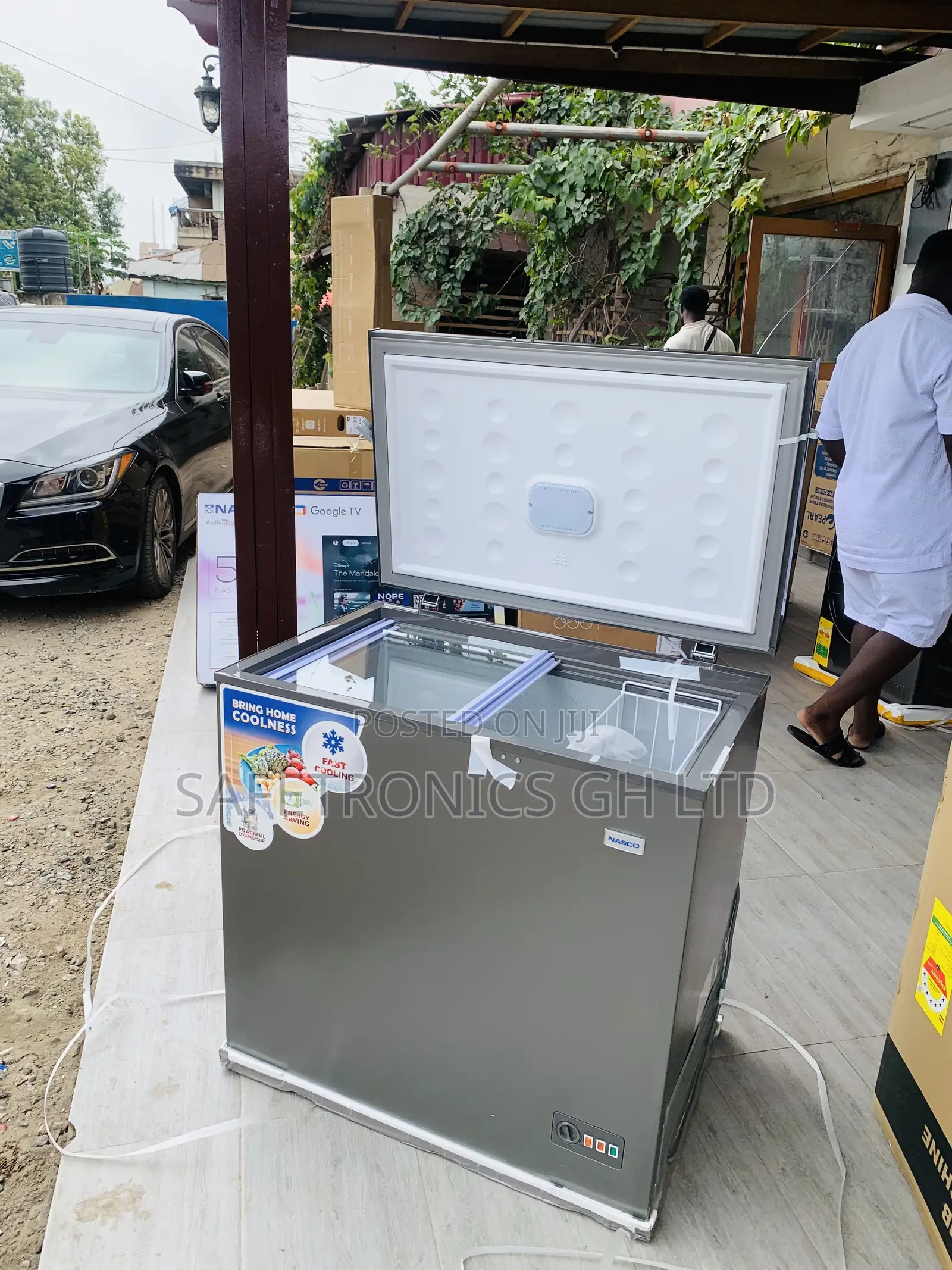 Just Purchase Nasco 195l Nas-230sk Chest Freezer Silver