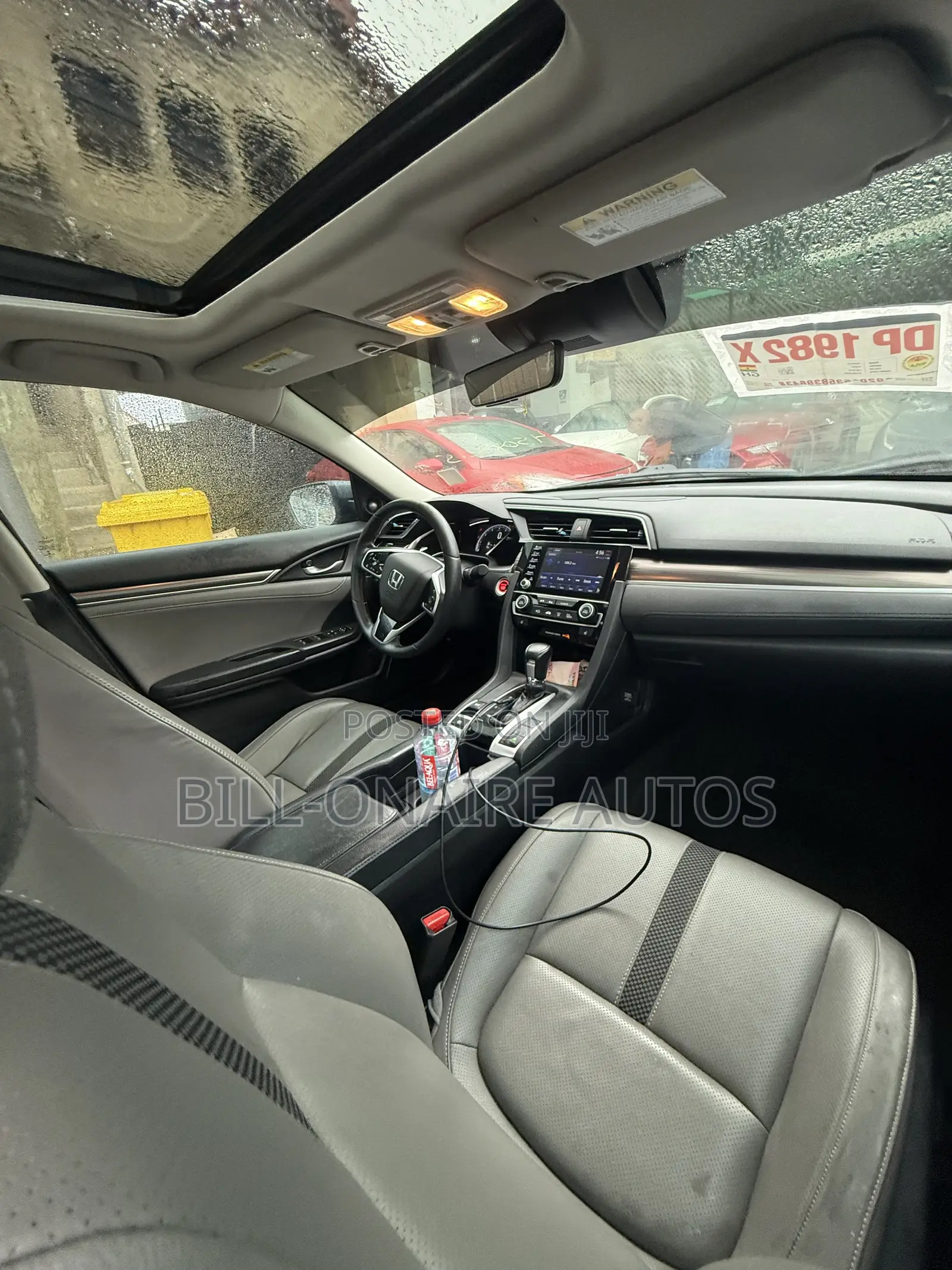 Honda Civic Touring Sedan 2019 Gray
