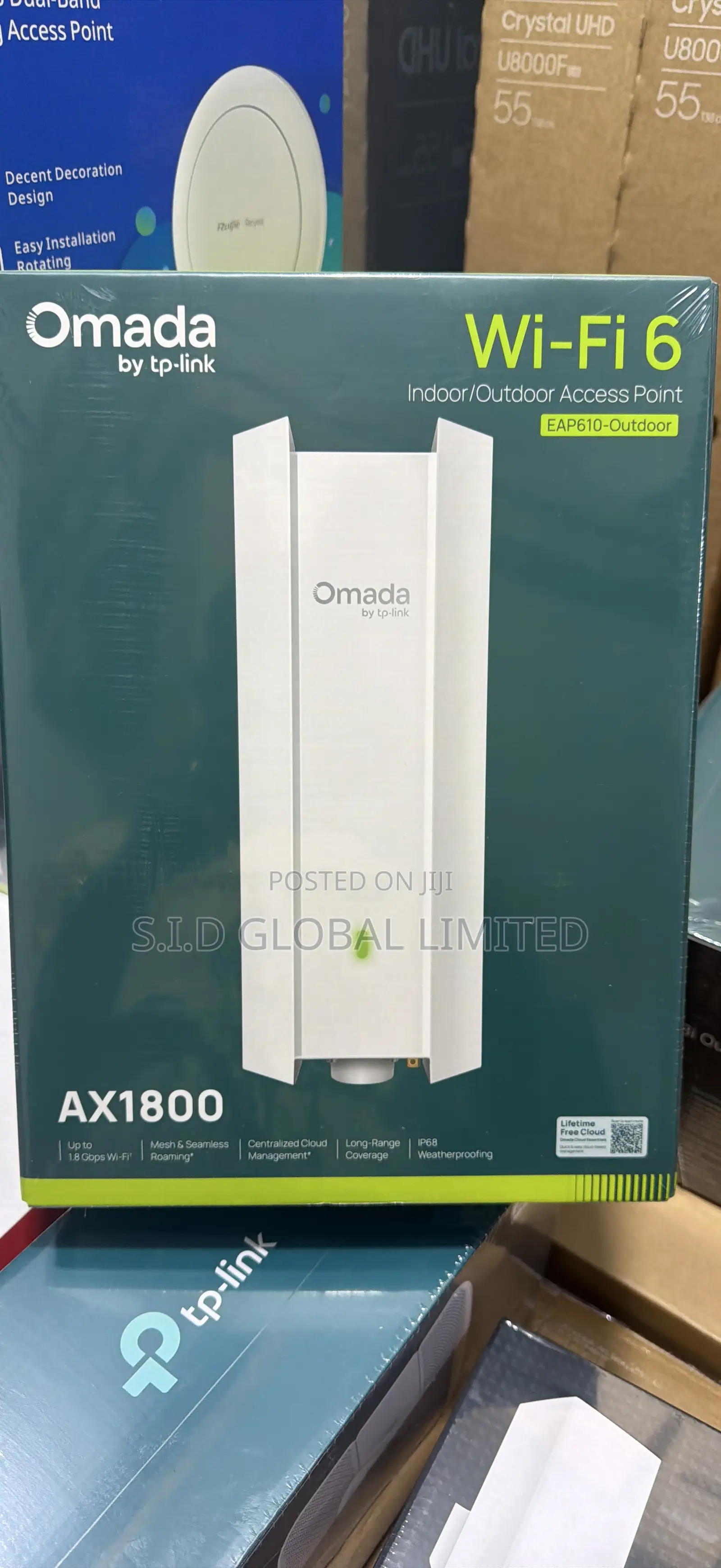 TP-Link EAP610 Access Points Wi-Fi6 Indoor/Outdoor Weather Proof